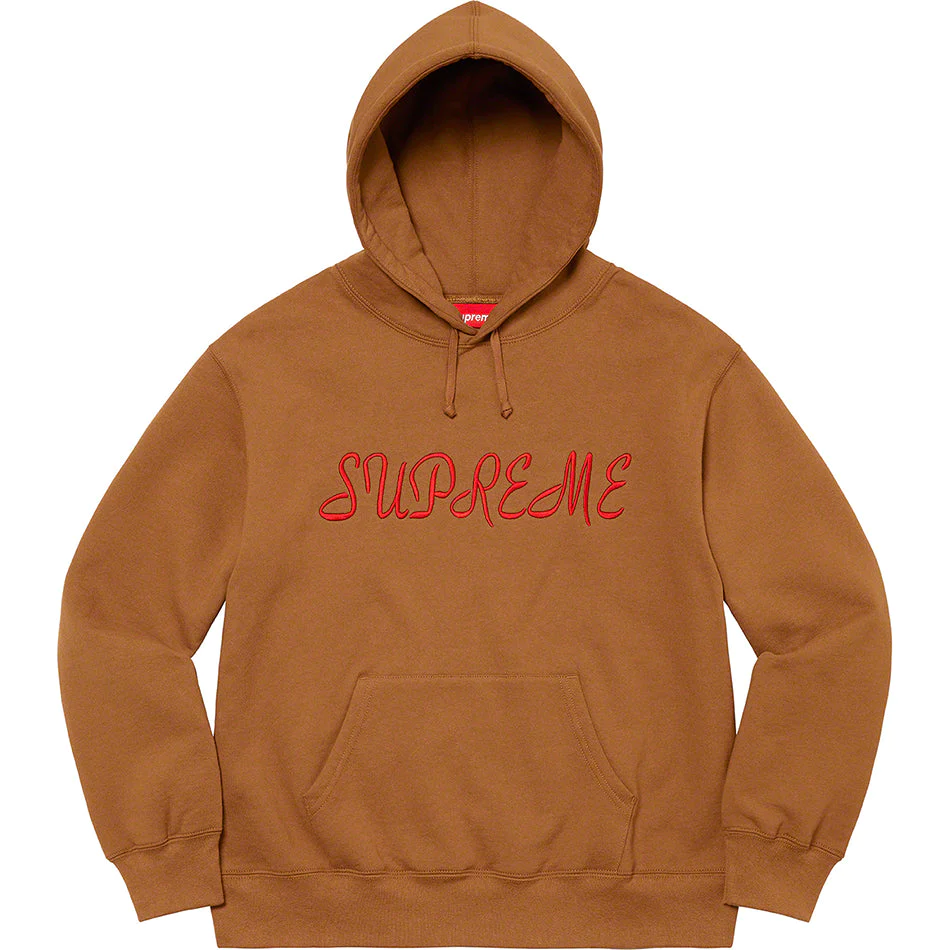 Supreme Script Hooded Sweatshirt
