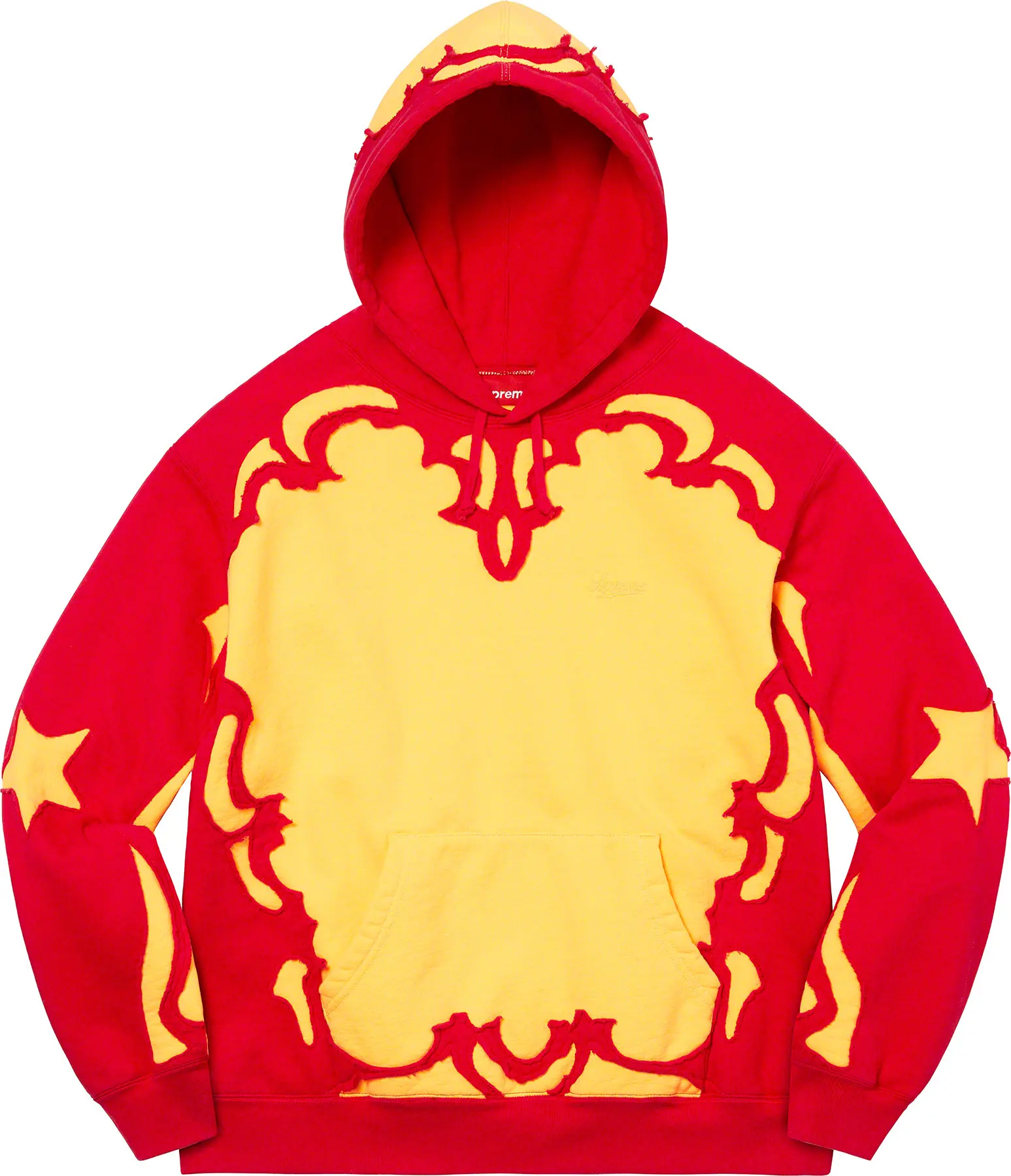 Supreme Supreme Western Cut Out Hooded Sweatshirt