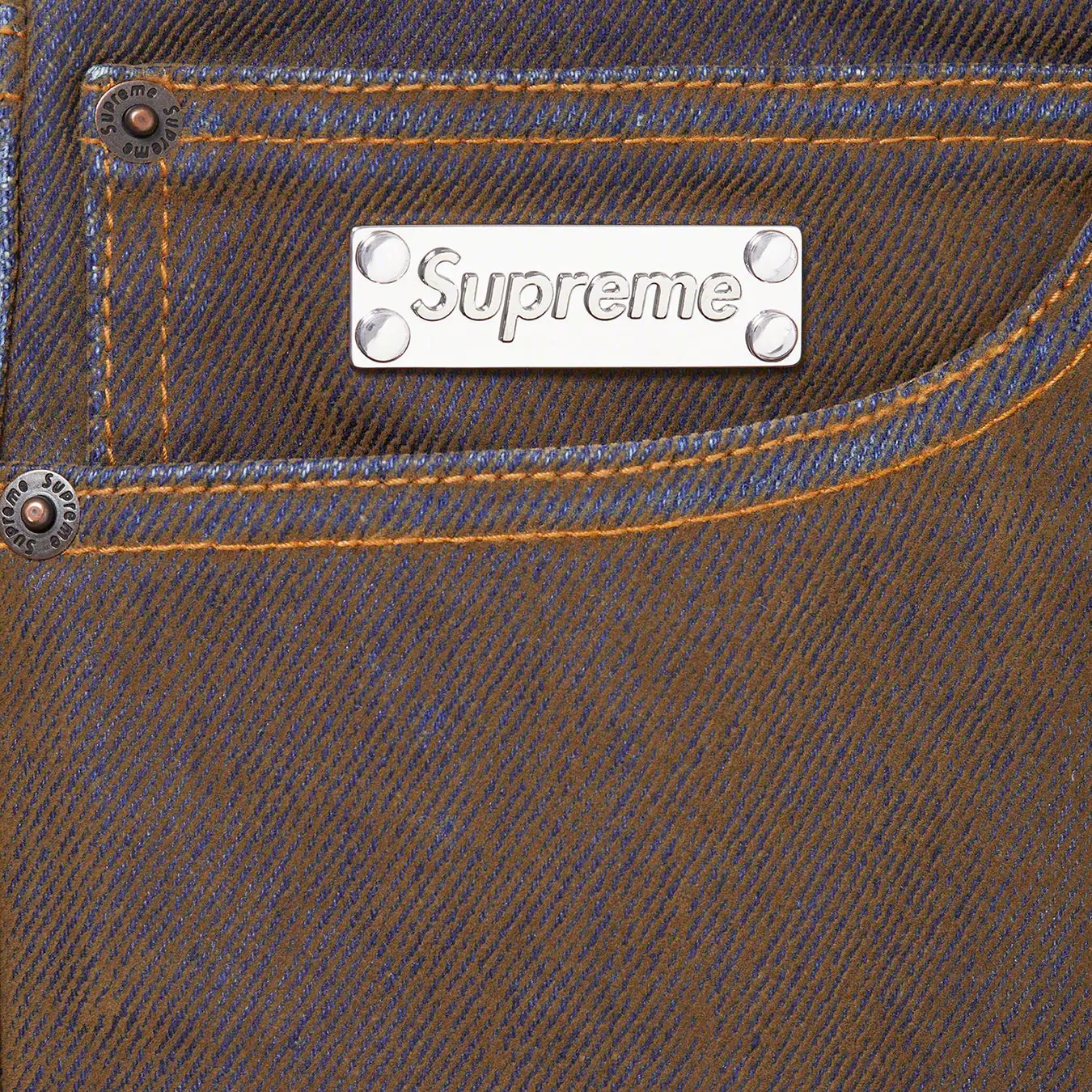 Supreme Flocked Regular Jean