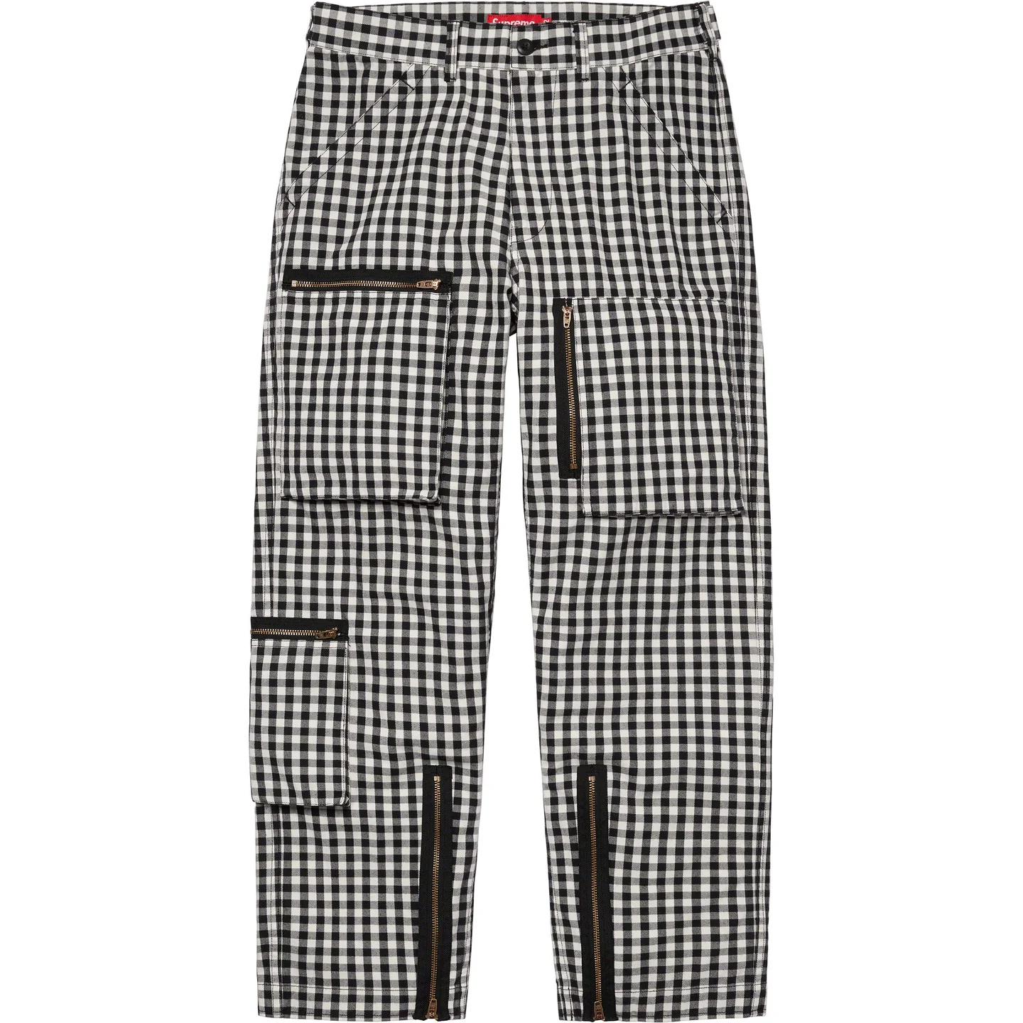 SUPREME 23SS Gingham Flight Pant2023ss