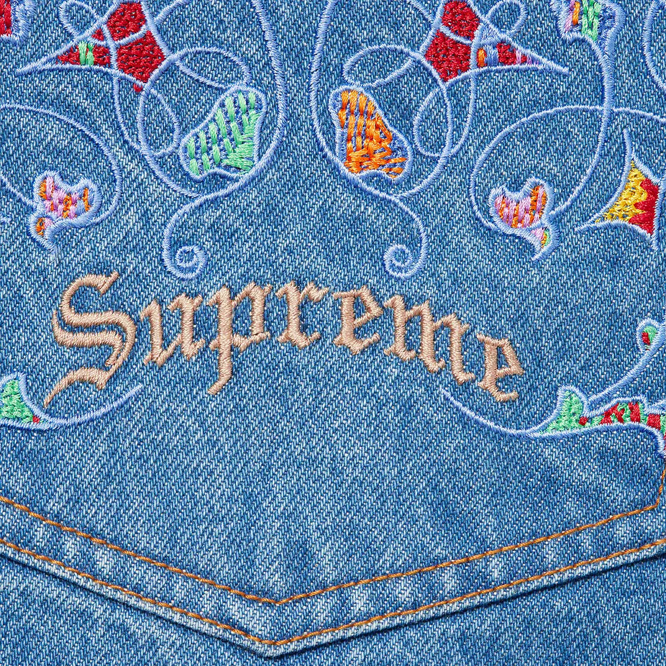 Supreme Coogi Baggy Jean blue