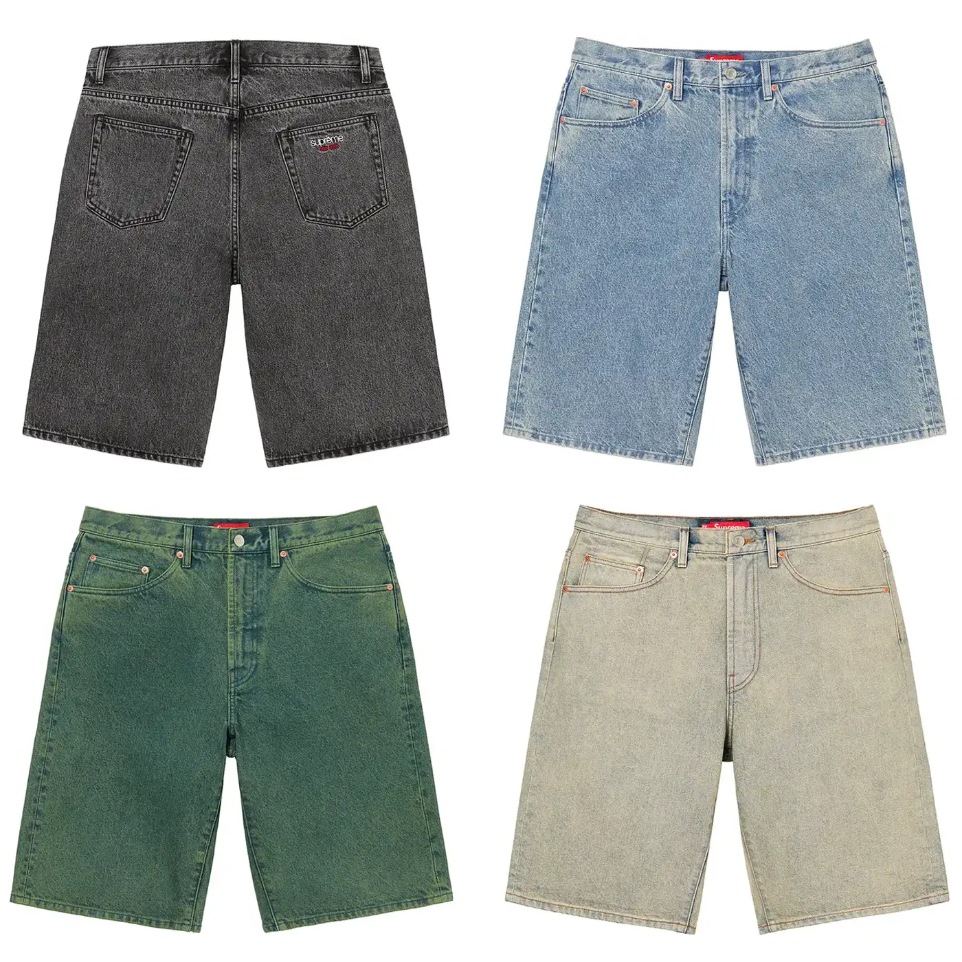 Supreme Baggy Denim Short