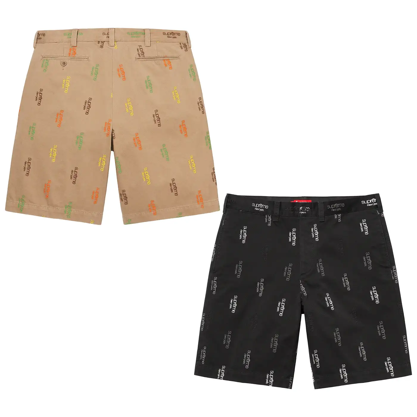 Supreme Classic Logo Chino Short XL36 | www.elektroepiliacija.lt