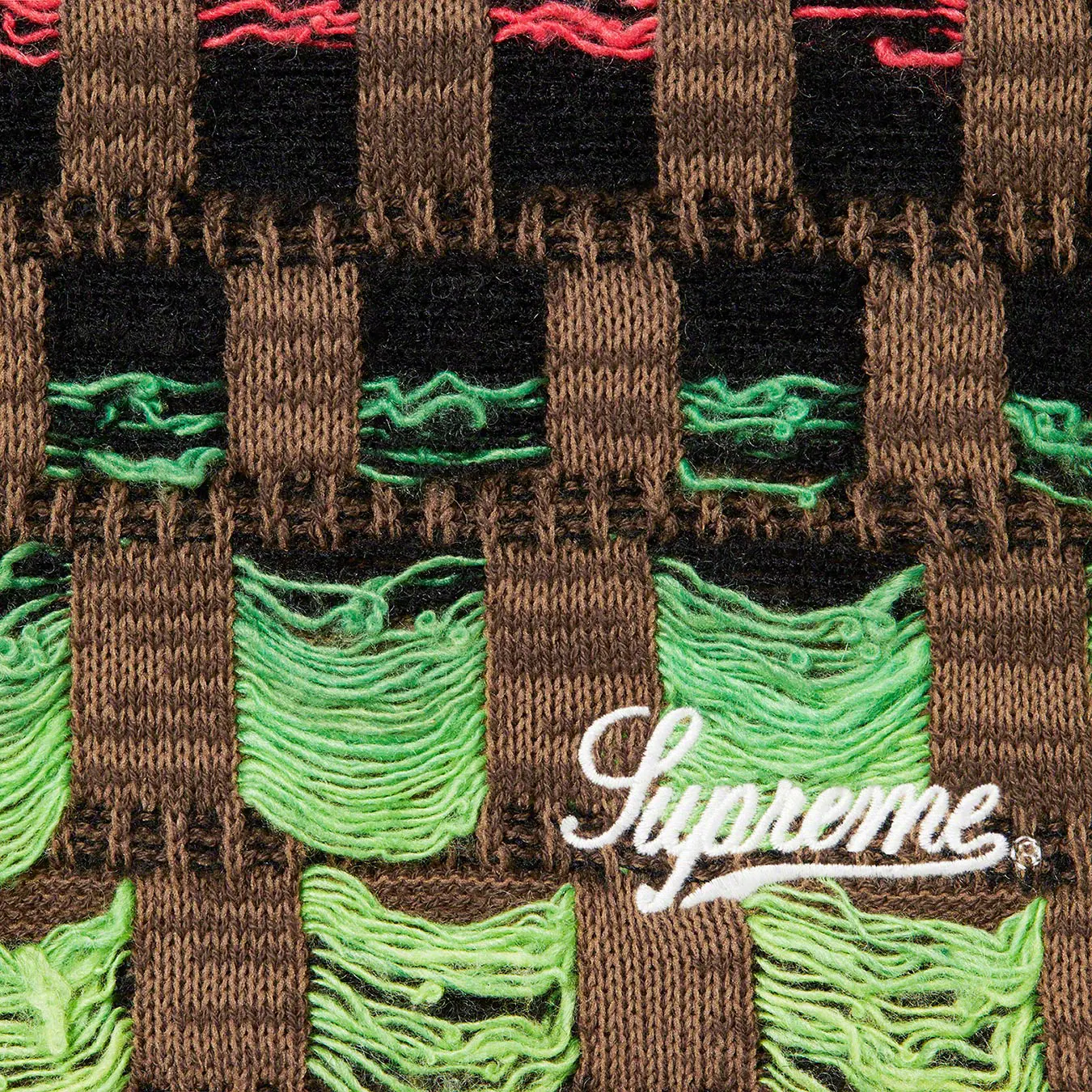 Supreme Gradient Grid Knit Short