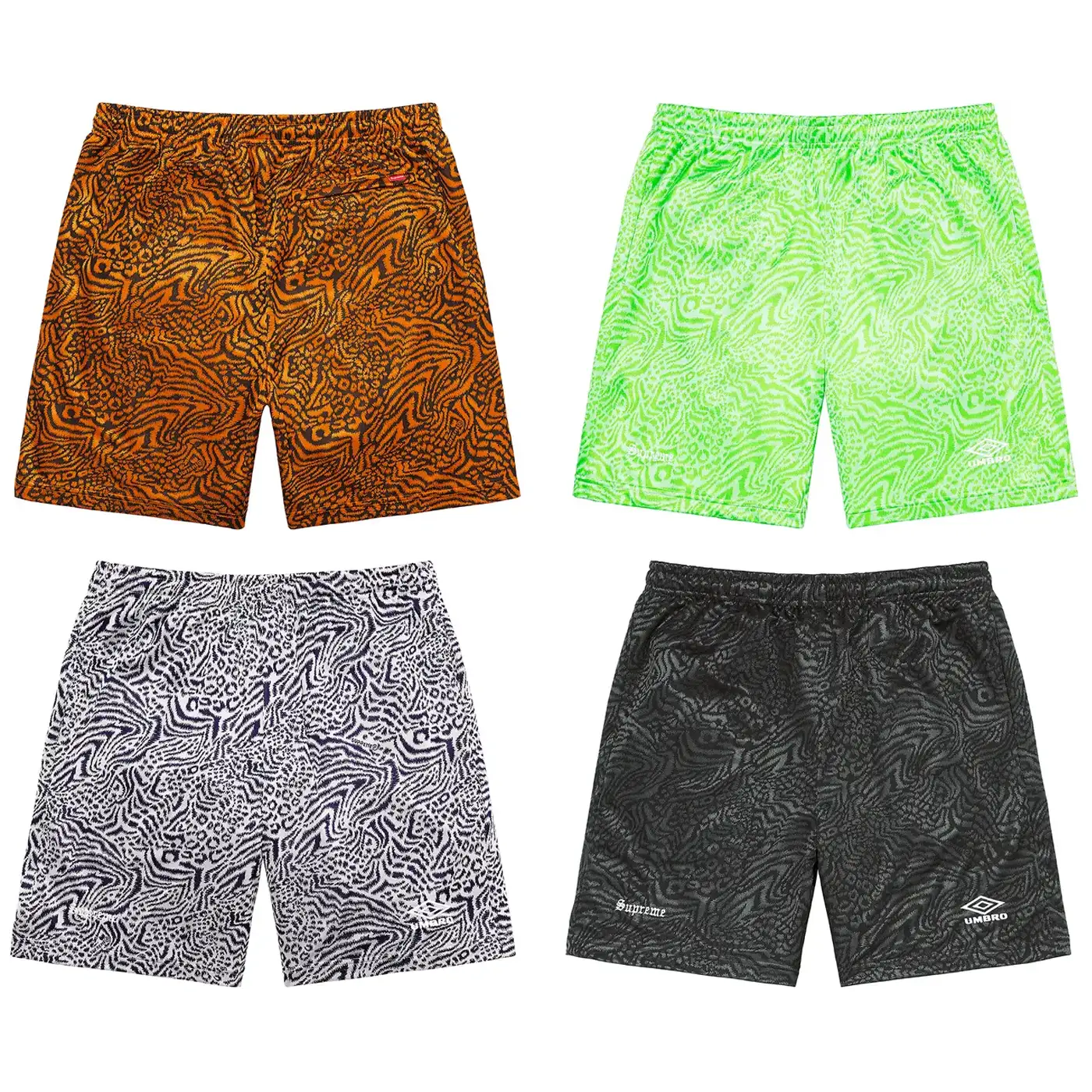 カラーブラックSupreme Umbro Animal Print Soccer Short