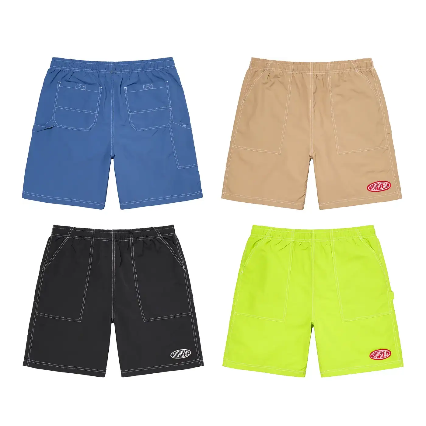 売れ筋】 Supreme Nylon Painter Short 黒 S 23SS ショートパンツ