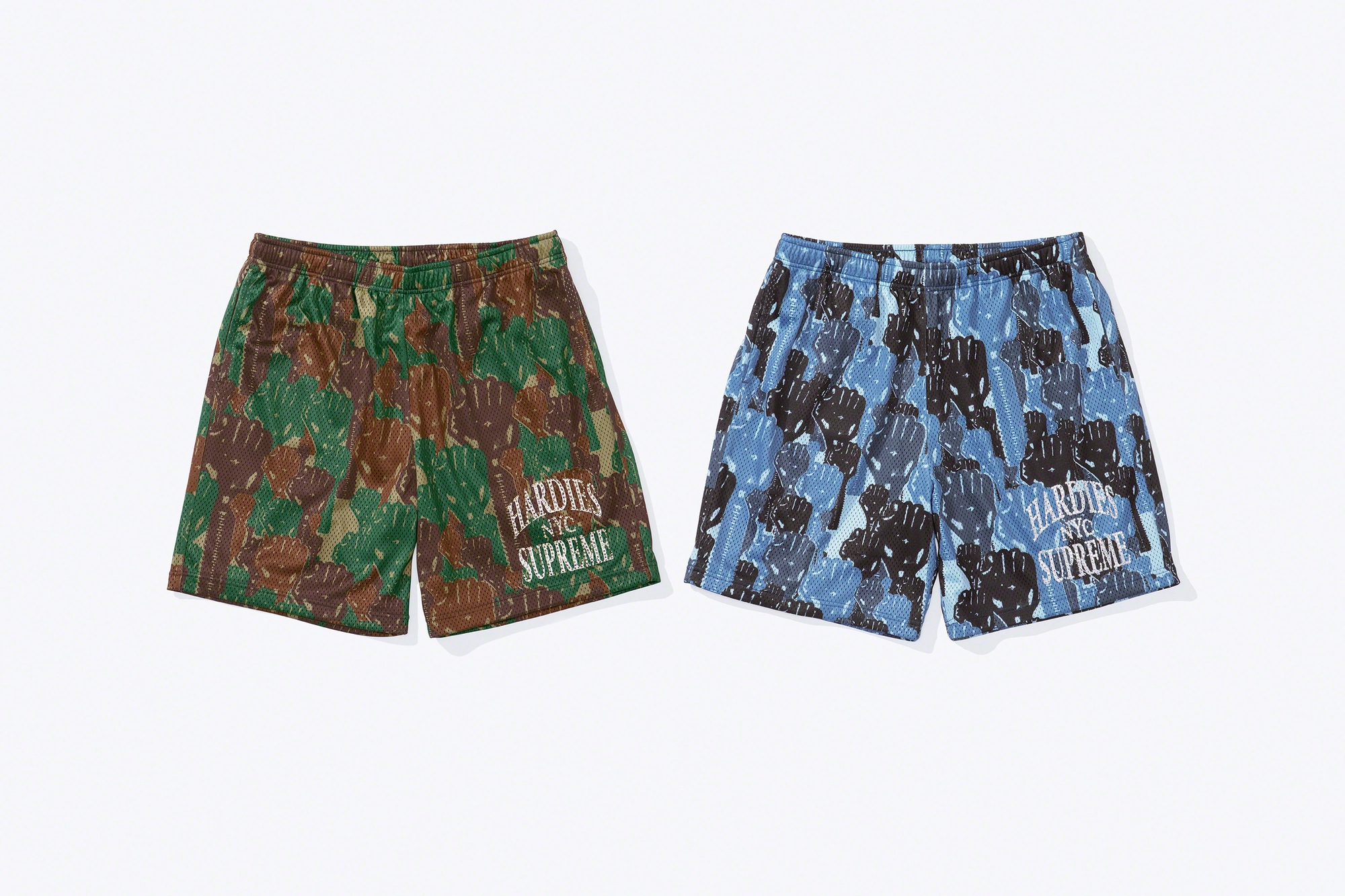 Supreme/Hardies Camo Basketball Short