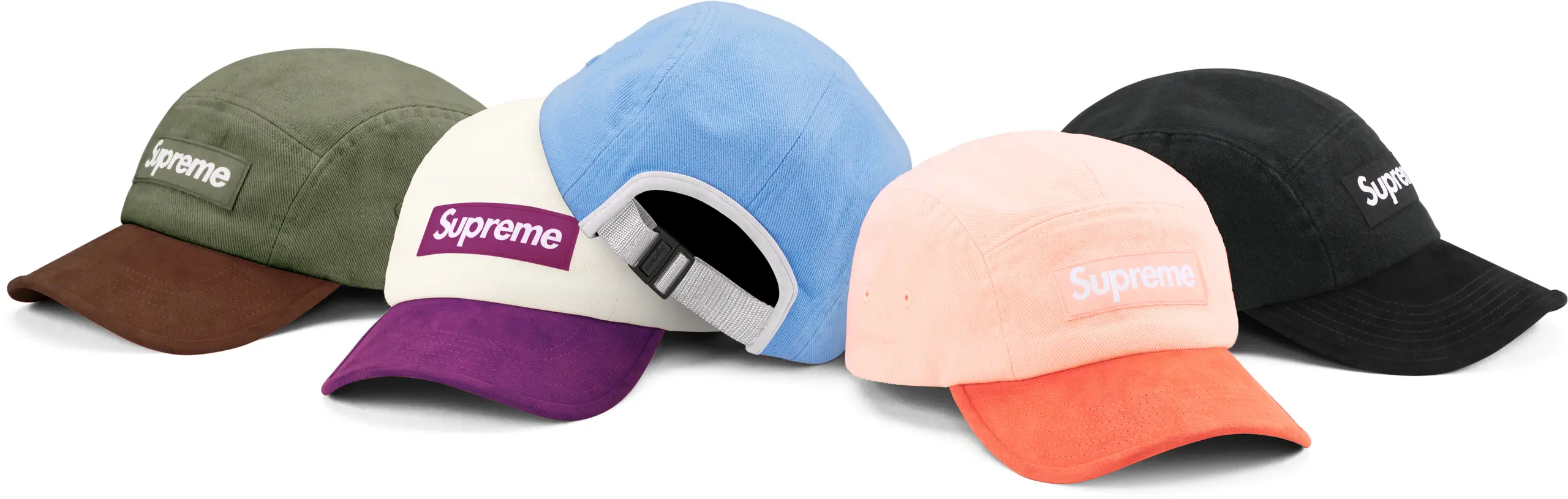 Supreme Suede Visor Camp Cap