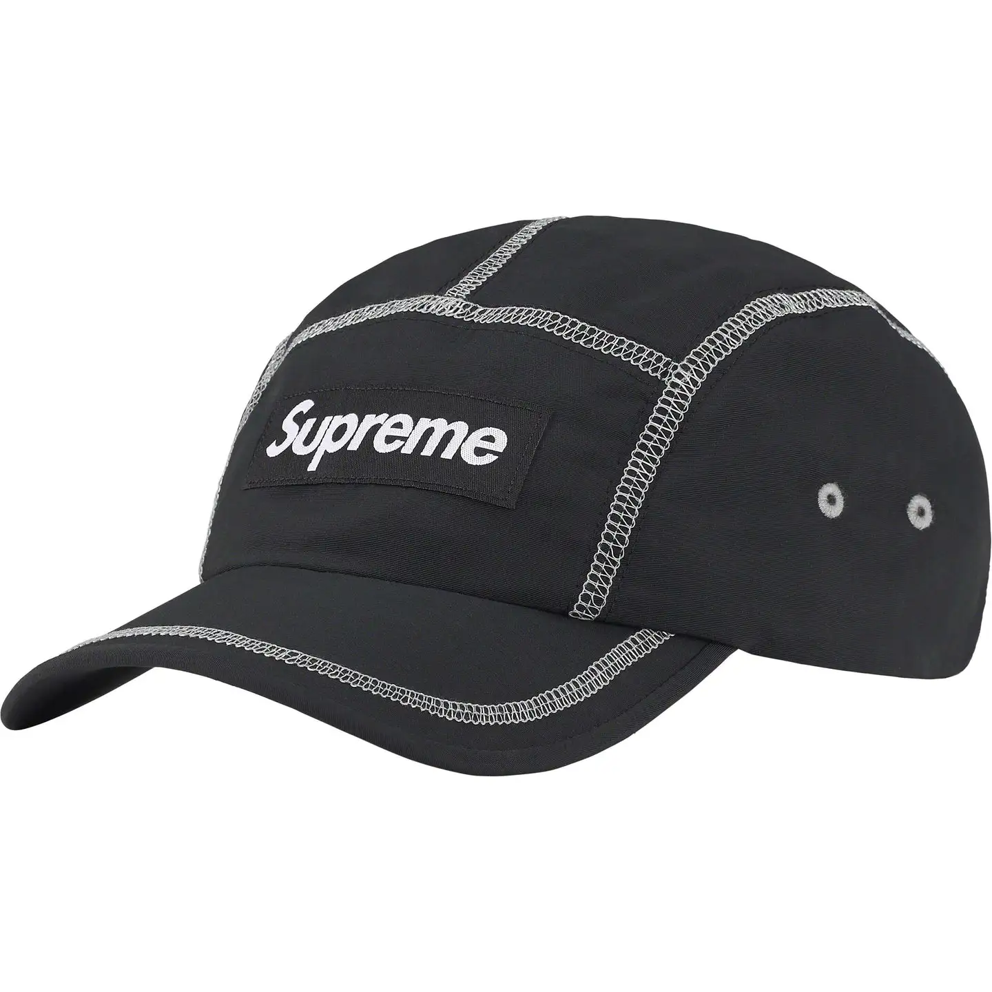 Supreme Reflective Stitch Camp Cap