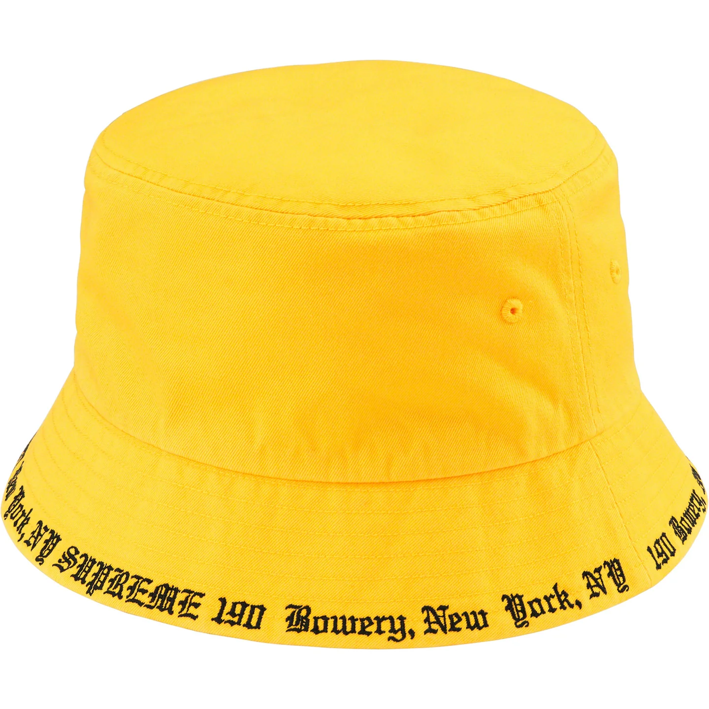 Supreme Embroidered Crusher Hat シュプリーム