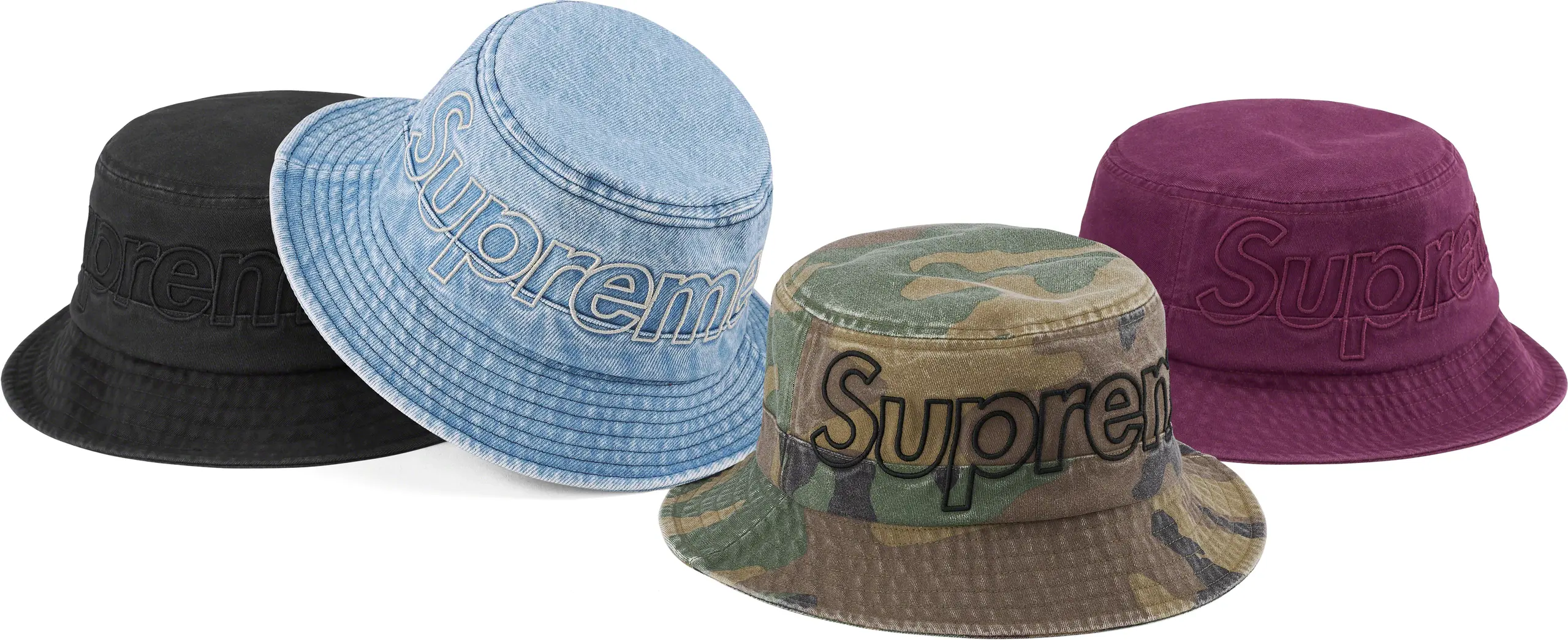 Supreme Outline Crusher Woodland Camo