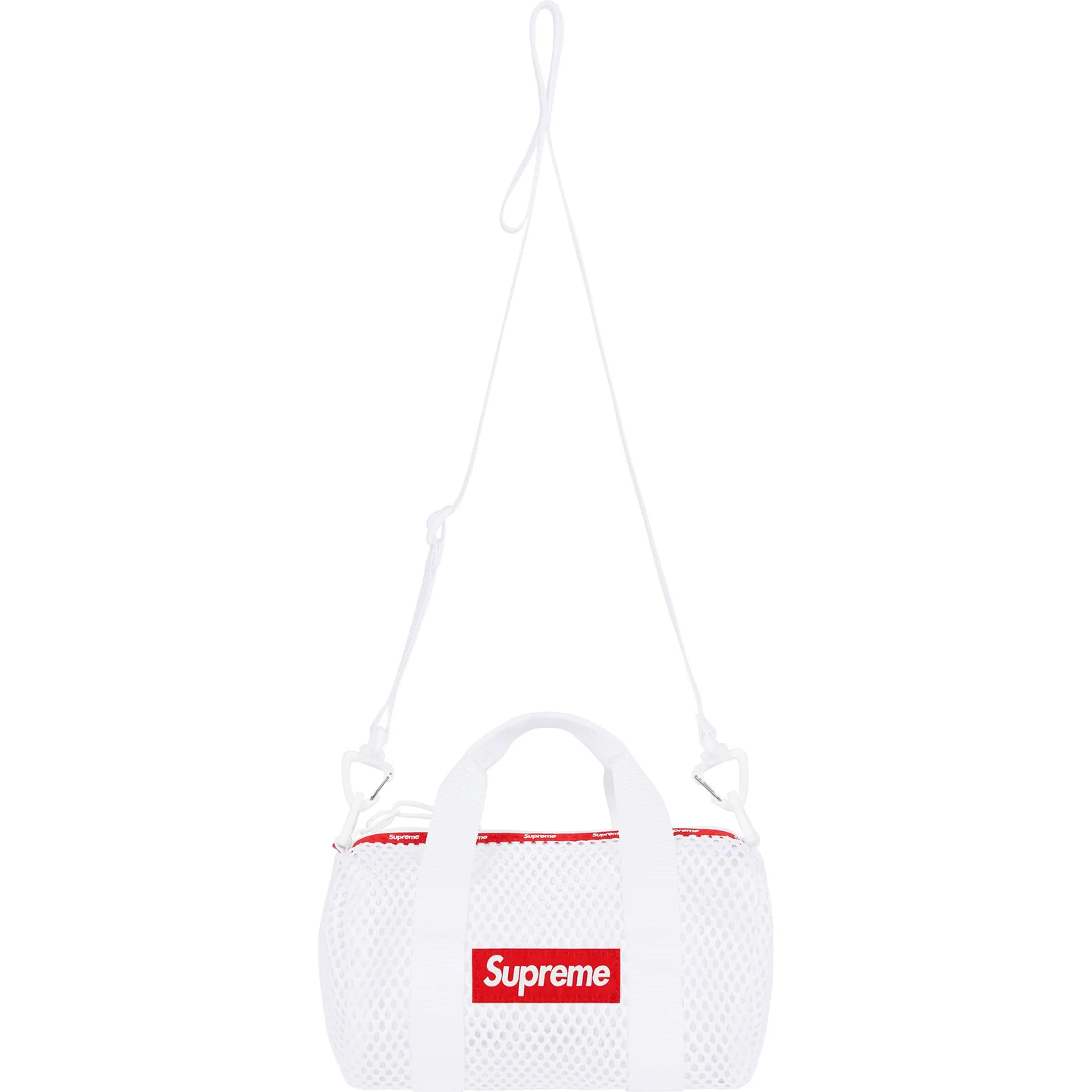 新品超激得専用 Supreme Mesh Mini Duffle Bag Leopard バッグ