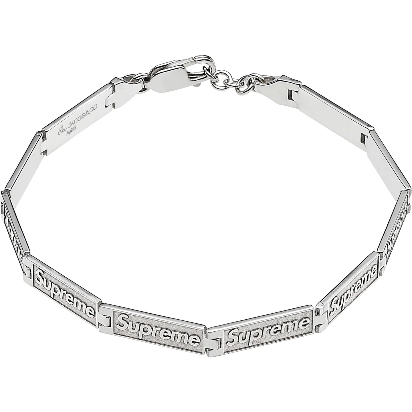 Supreme Supreme®/Jacob & Co Logo Link Bracelet