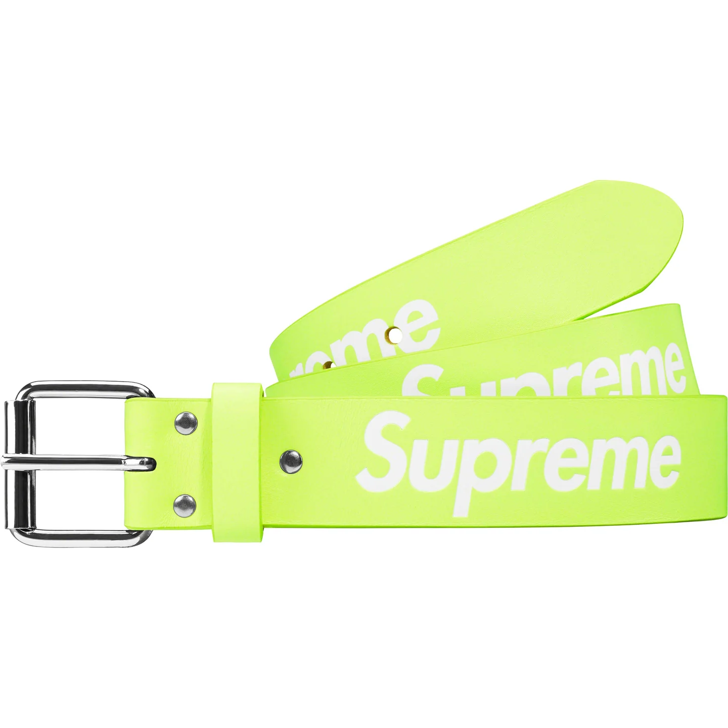 Supreme Repeat Leather Belt