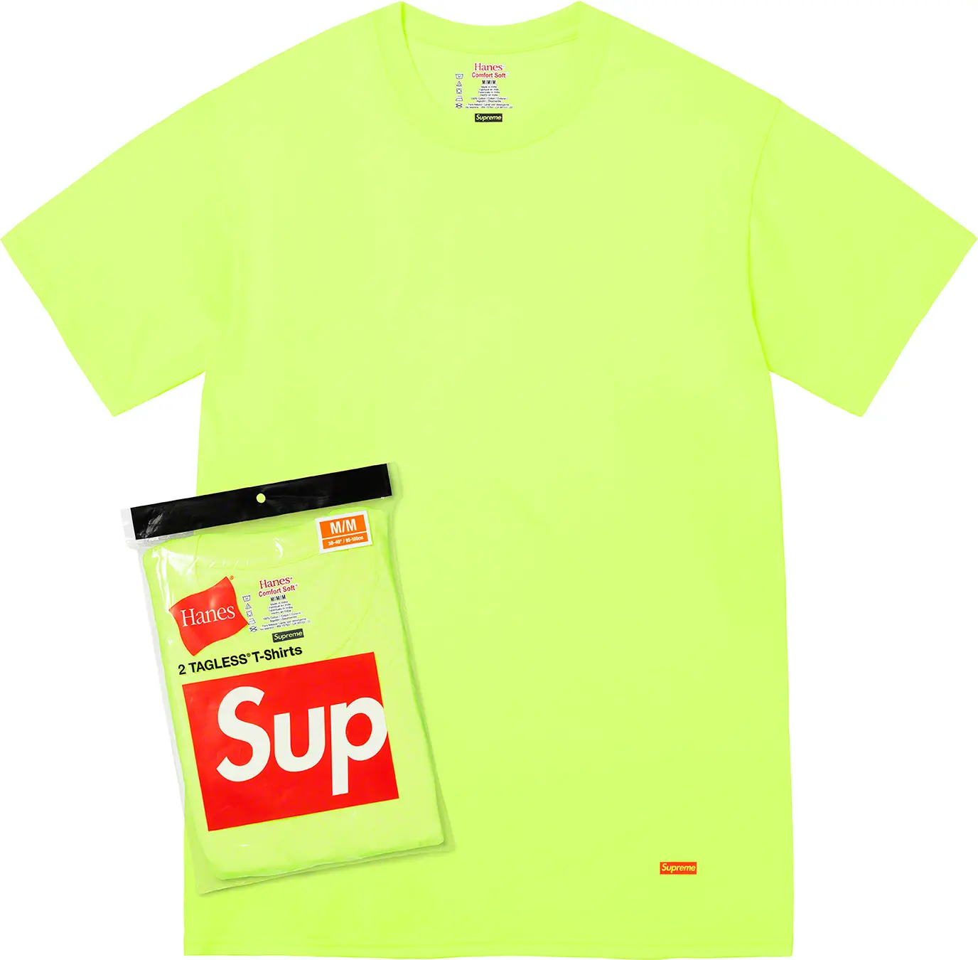 Supreme®/Hanes® Tagless Tees (2 Pack) | Supreme 23ss