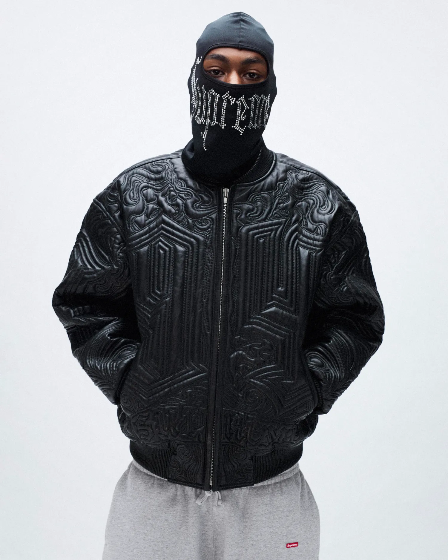 Supreme Rhinestone Balaclava