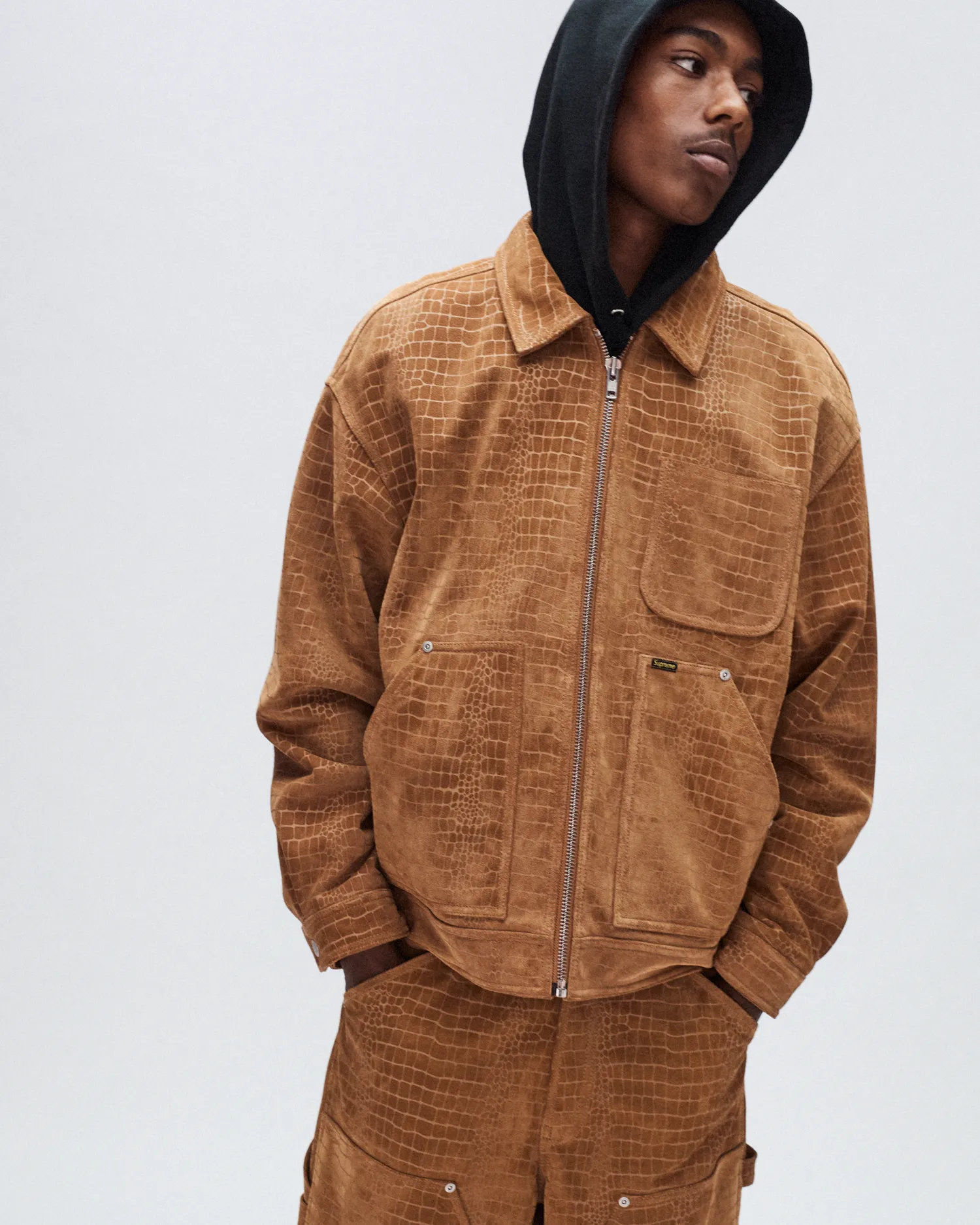 Supreme Suede Work Jacket