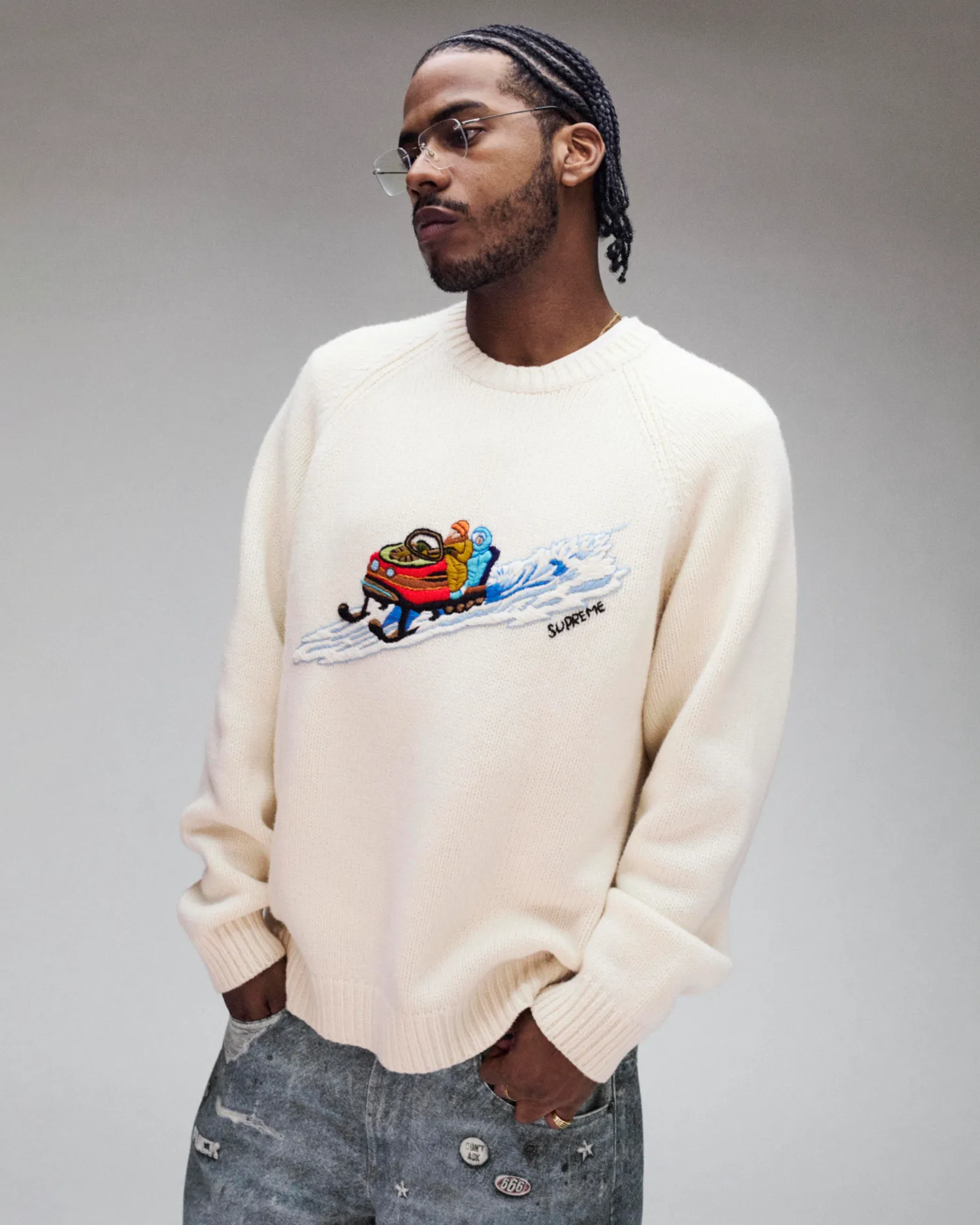 Supreme Snowmobile Sweater