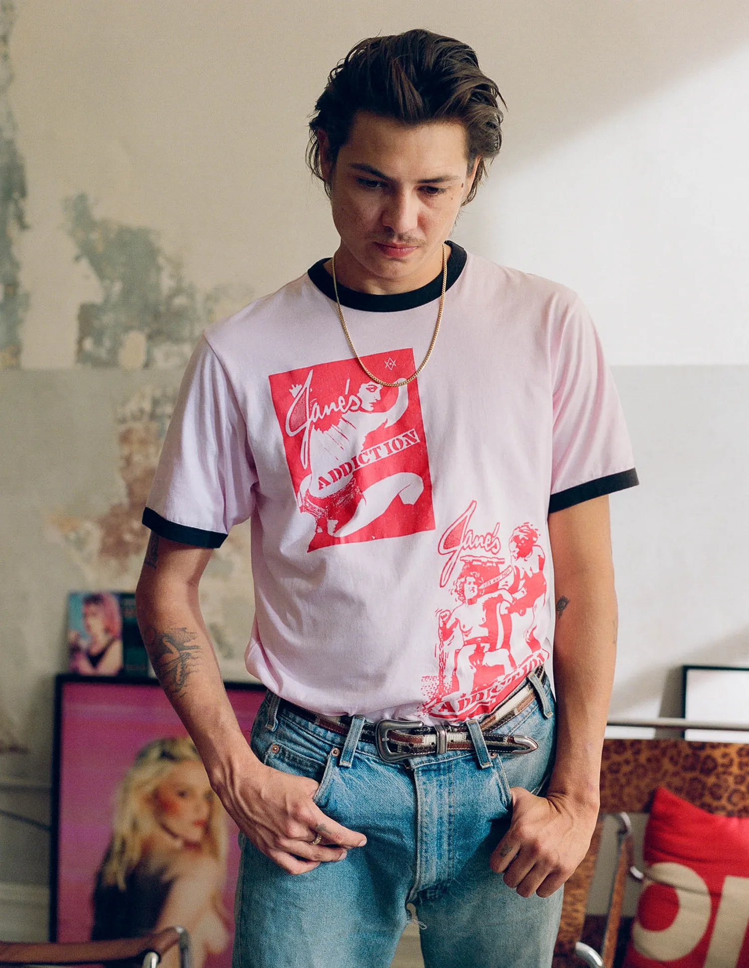 Supreme Supreme/Jane's Addiction Ringer Tee