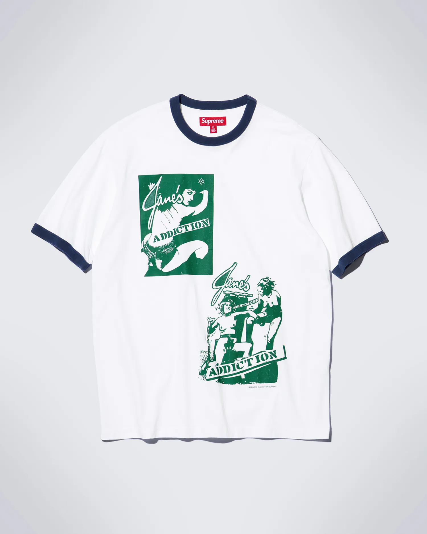 Supreme Supreme/Jane's Addiction Ringer Tee