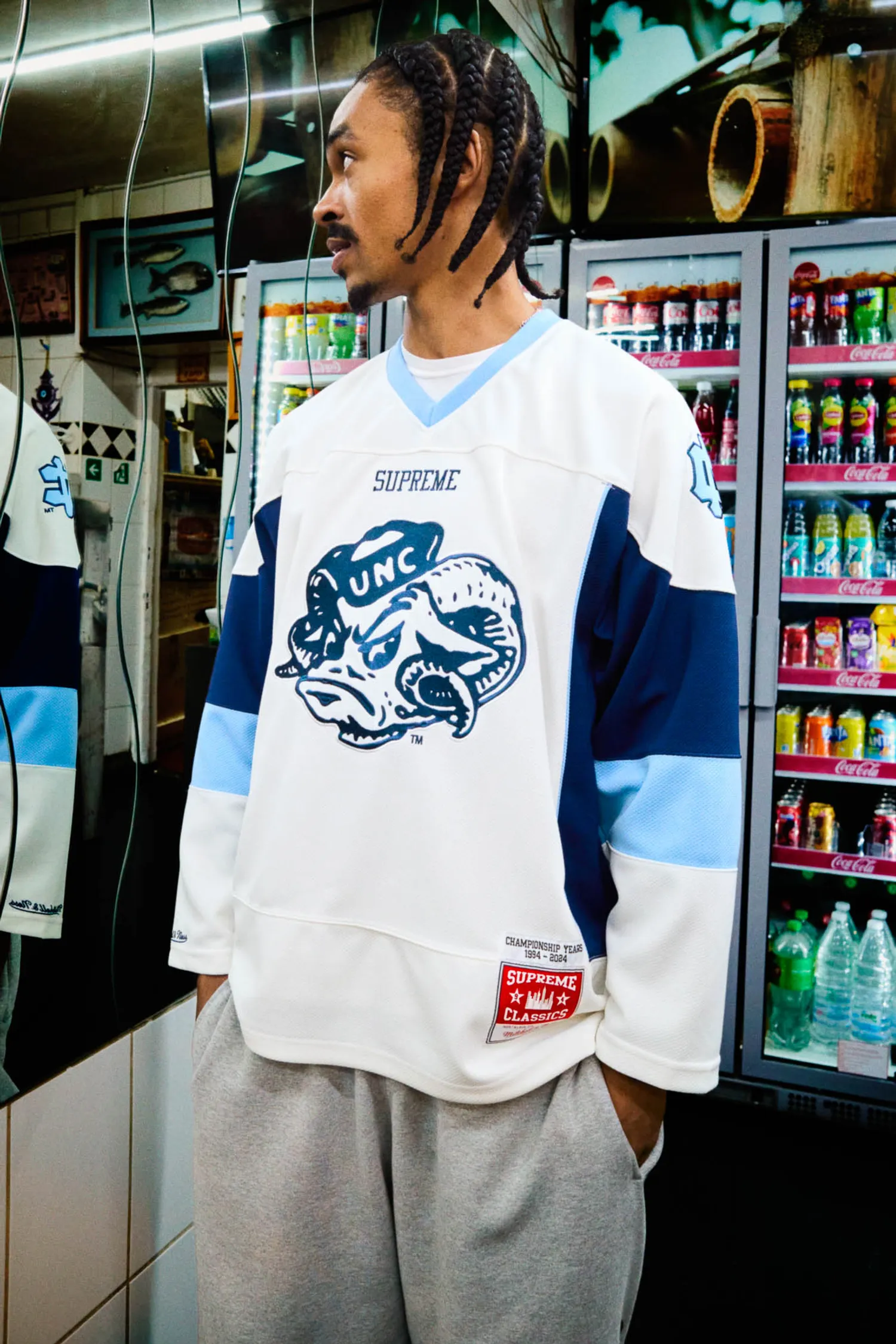 Supreme®/Mitchell & Ness® NCAA Hockey Jersey