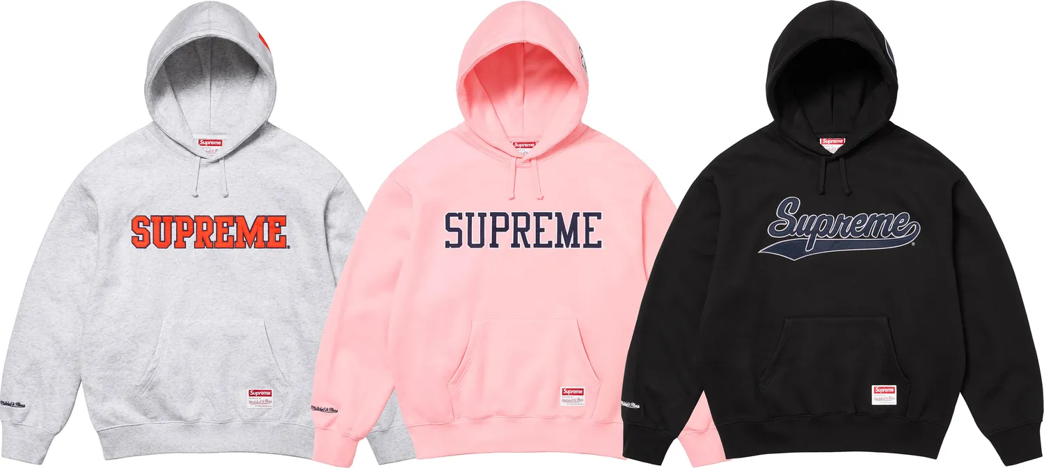 Supreme®/Mitchell & Ness® NCAA Hooded Sweatshirt