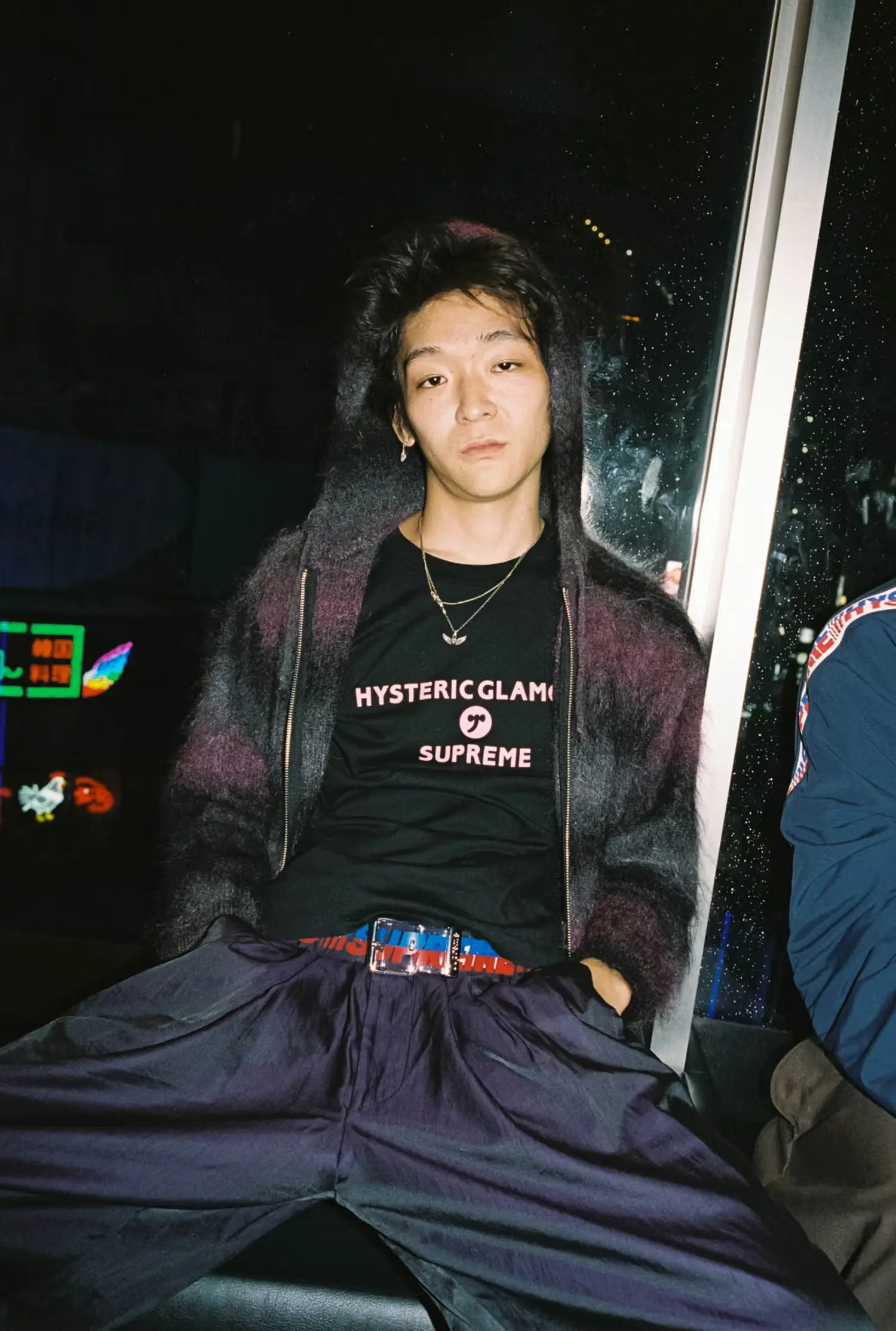 Supreme®/HYSTERIC GLAMOUR Mohair Zip Up Hooded Sweater