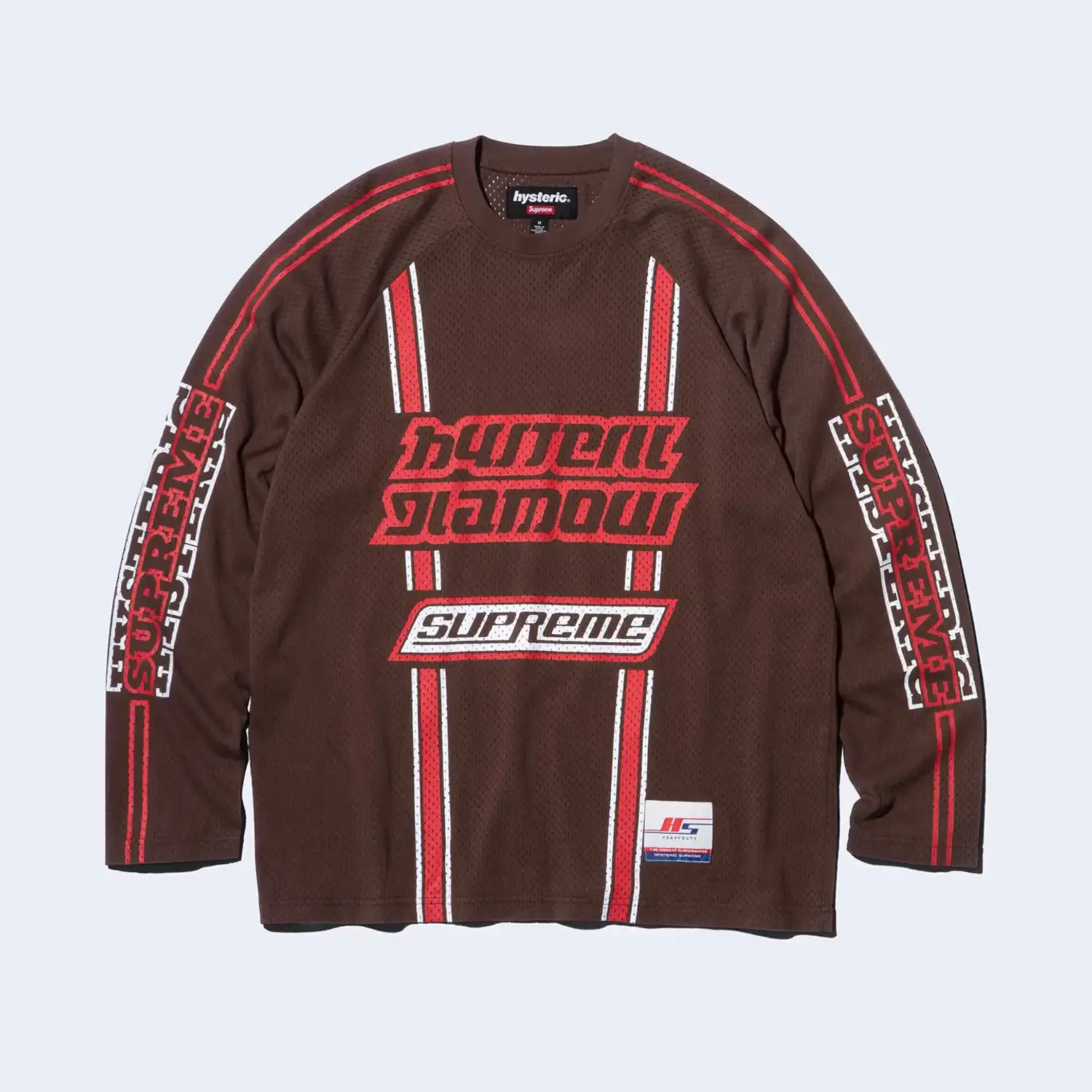 Supreme®/HYSTERIC GLAMOUR Mesh L/S Top