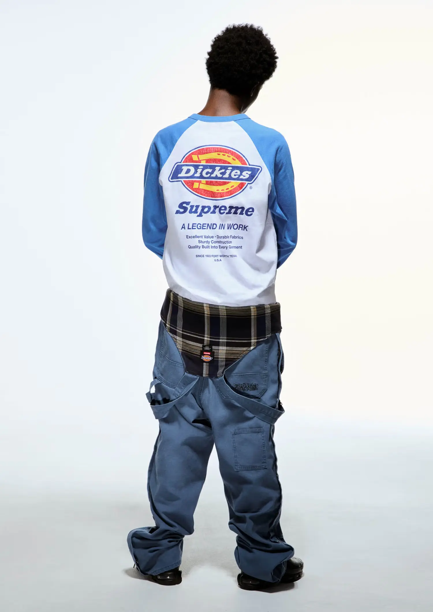 Supreme®/Dickies® Raglan L/S Top