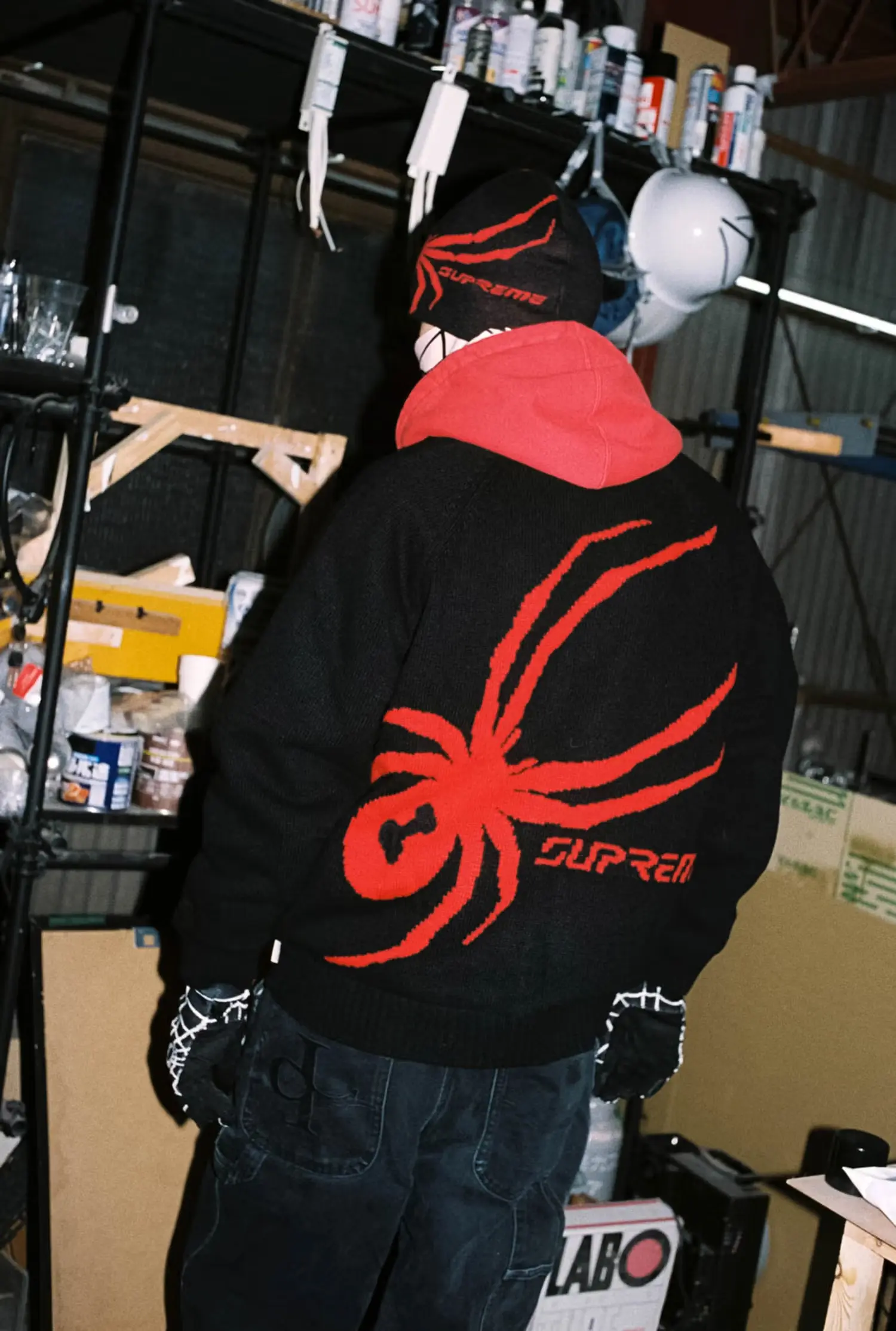 Supreme®/Spyder® WINDSTOPPER® Zip Up Sweater