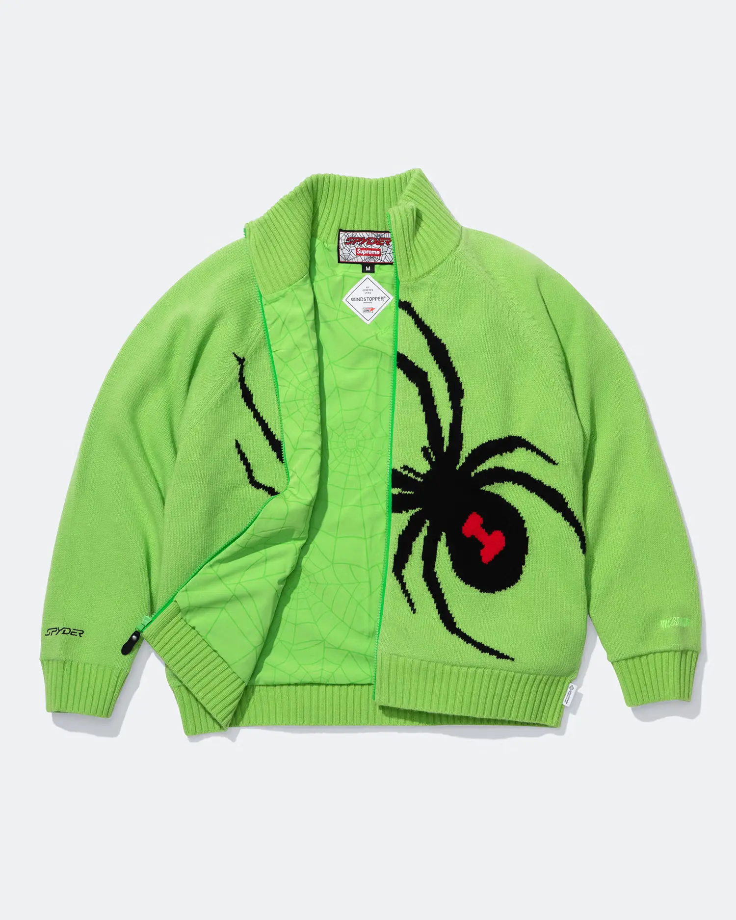 Supreme®/Spyder® WINDSTOPPER® Zip Up Sweater