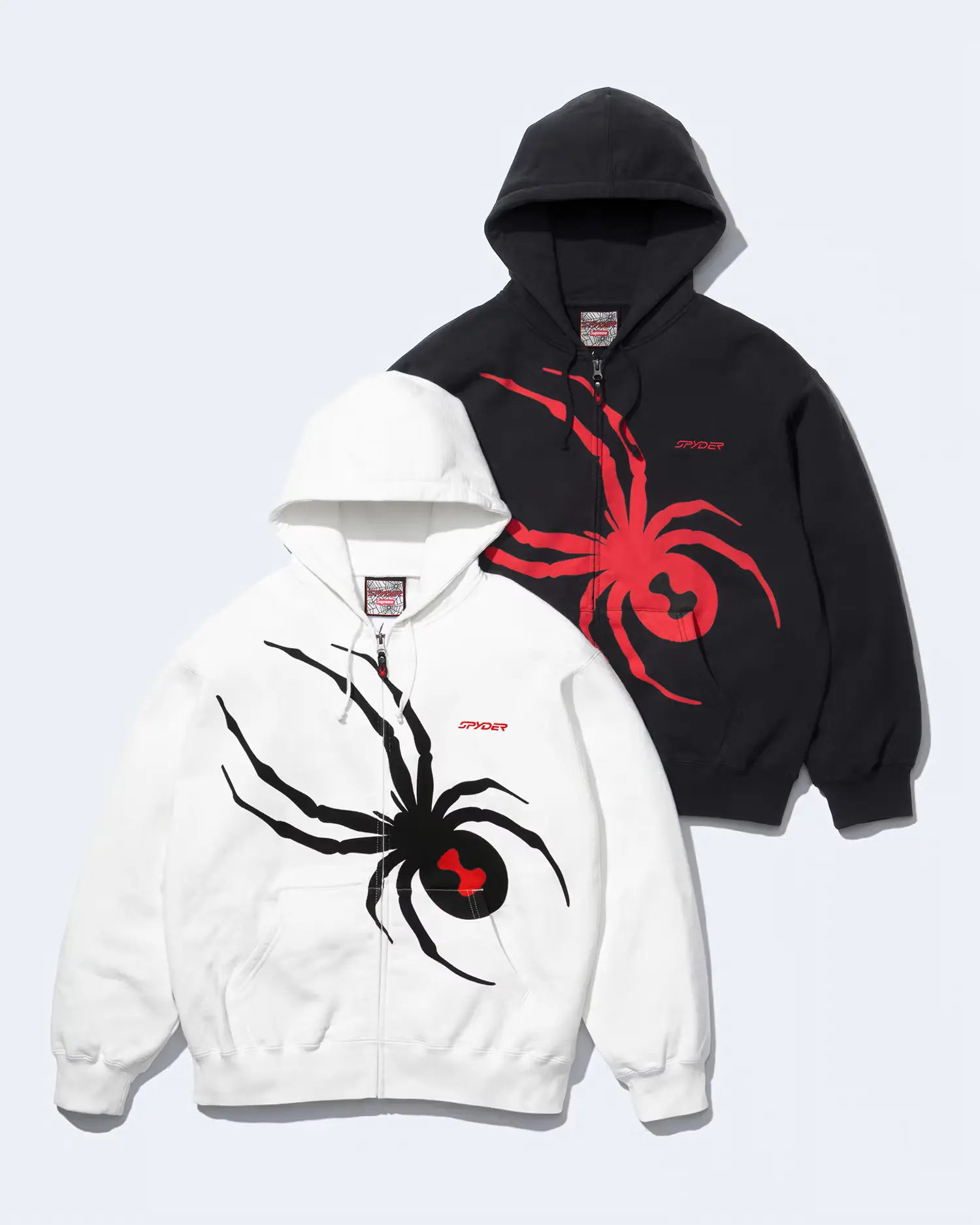 Supreme®/Spyder® Zip Up Hooded Sweatshirt