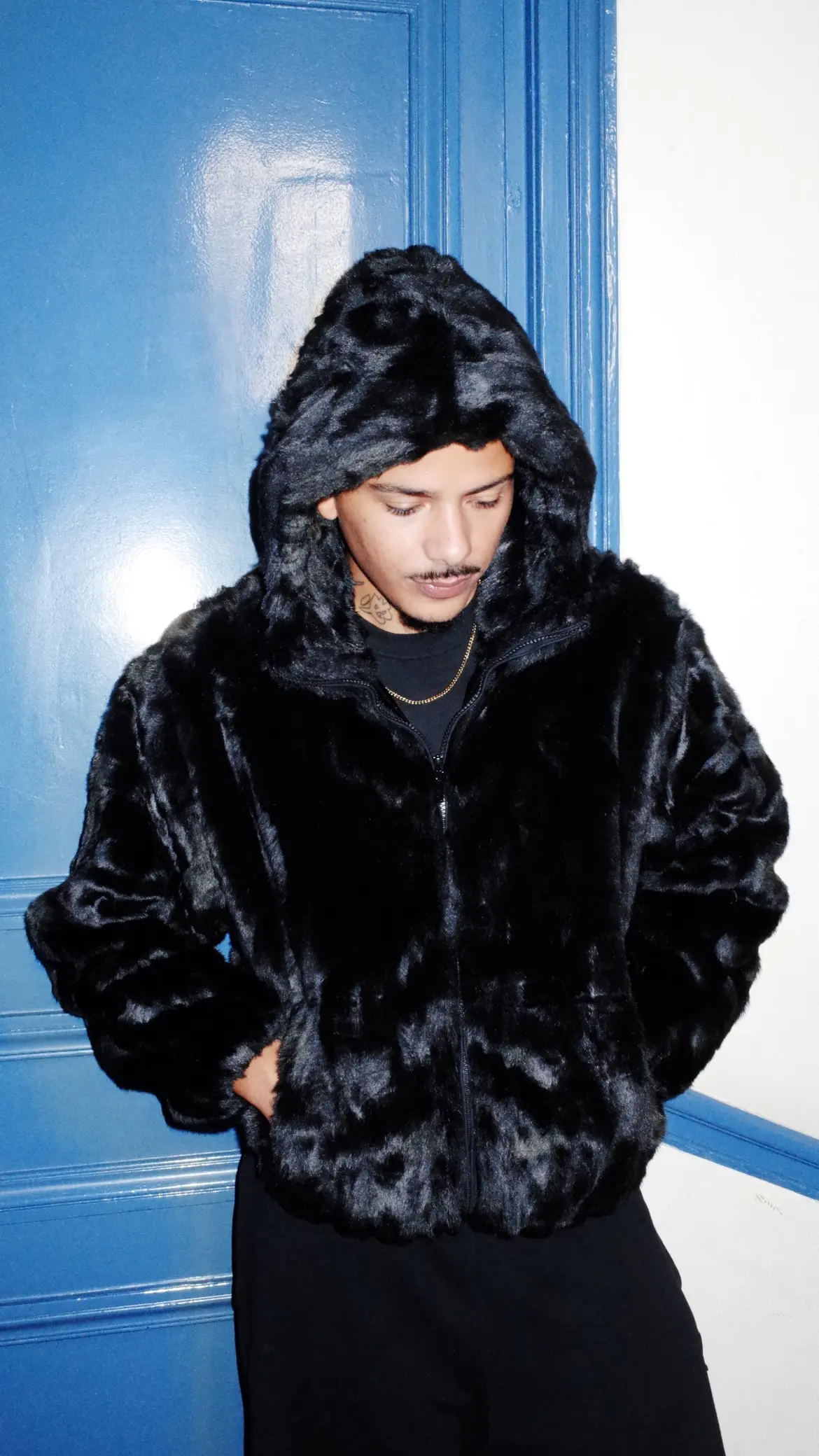 Supreme Faux Fur Hooded Jacket