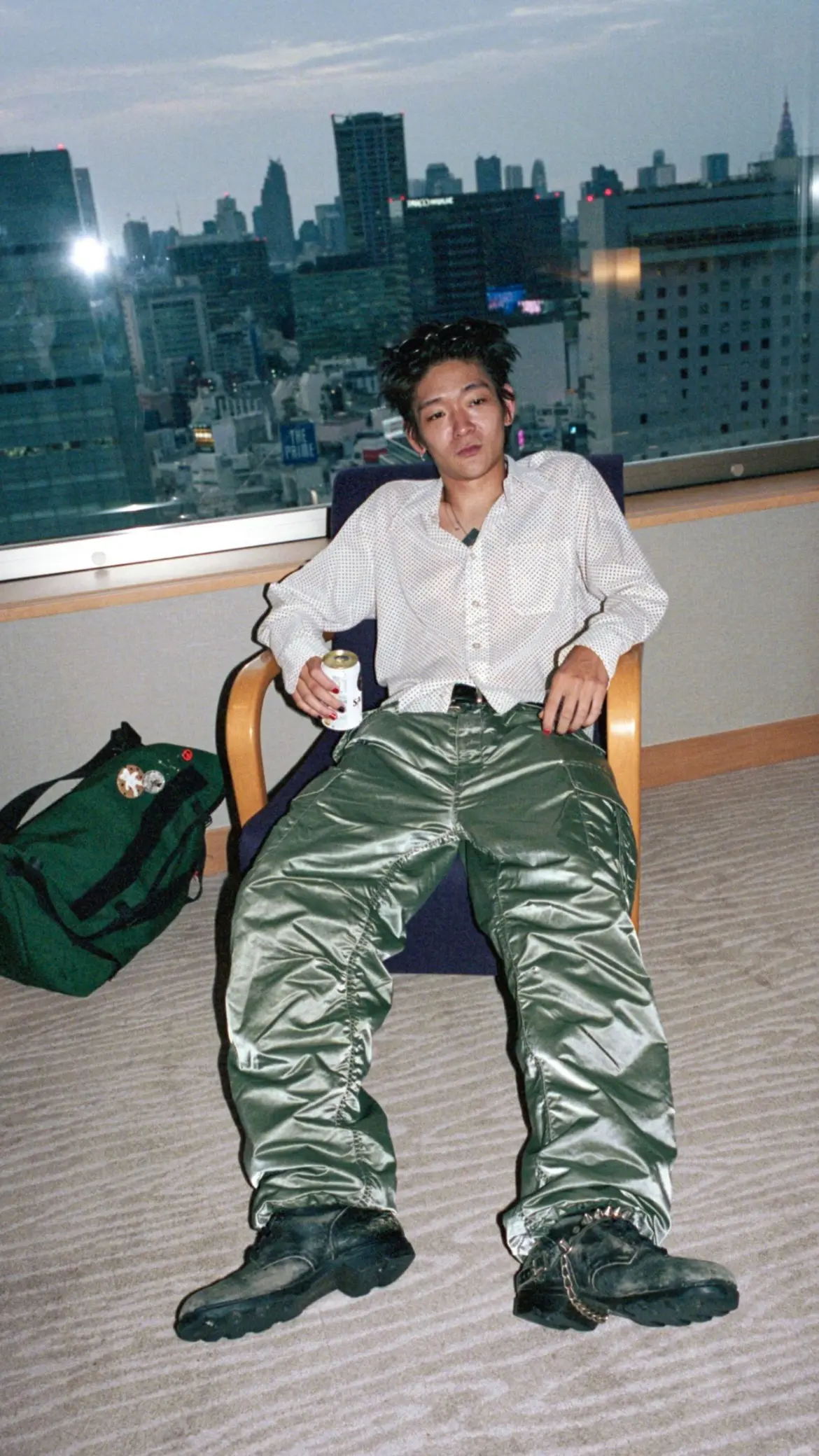 Supreme Washed Flight Satin Cargo Pant