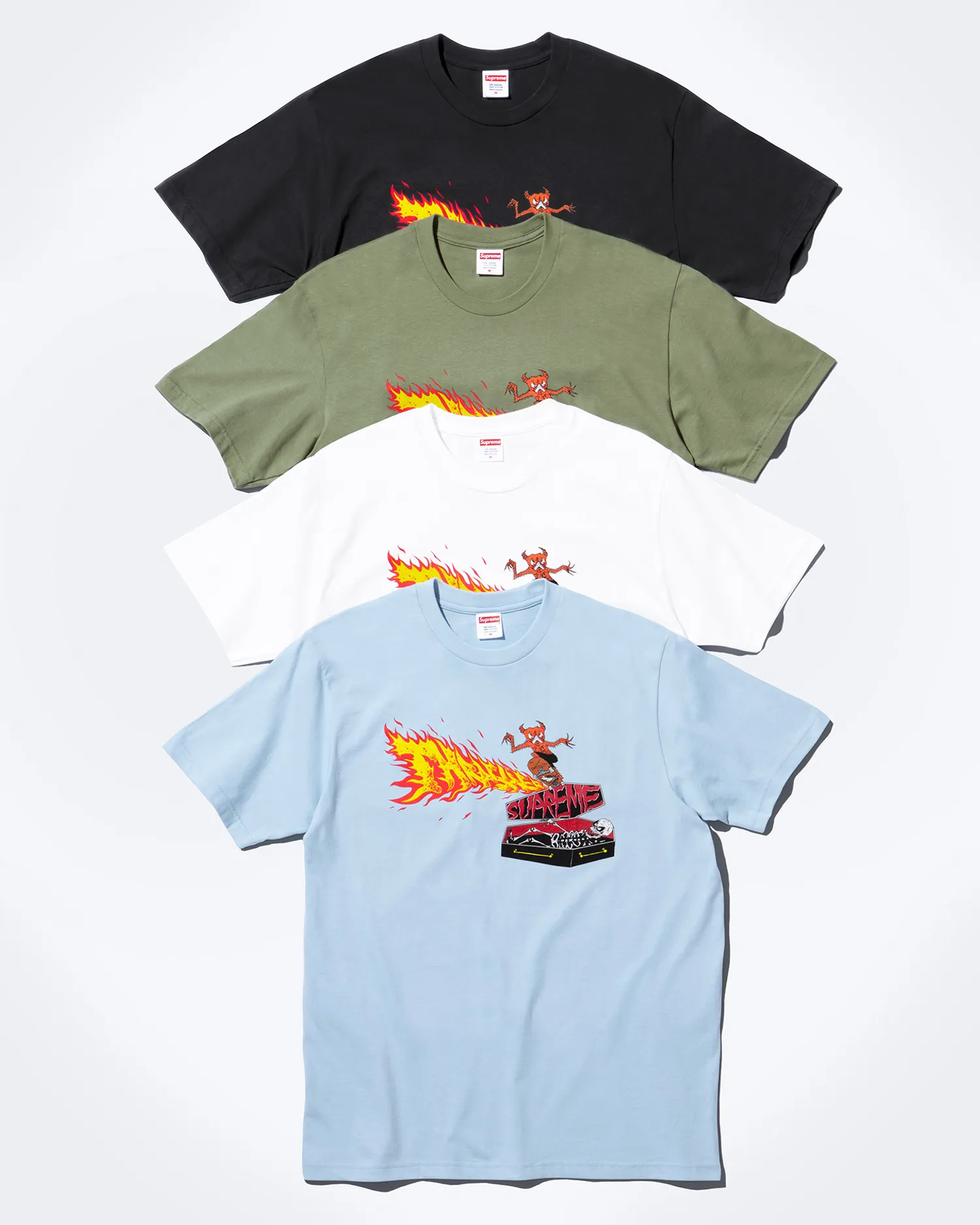 Supreme®/Thrasher® Back Tail Tee