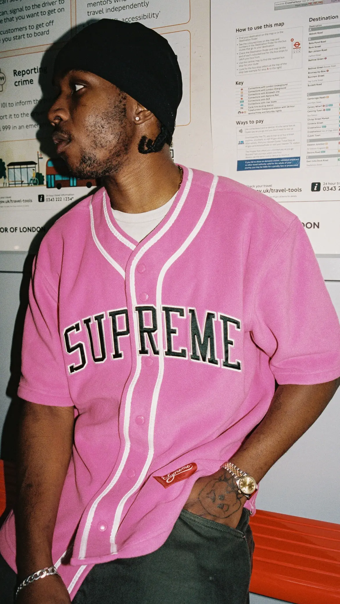 Supreme Polartec® Baseball Jersey