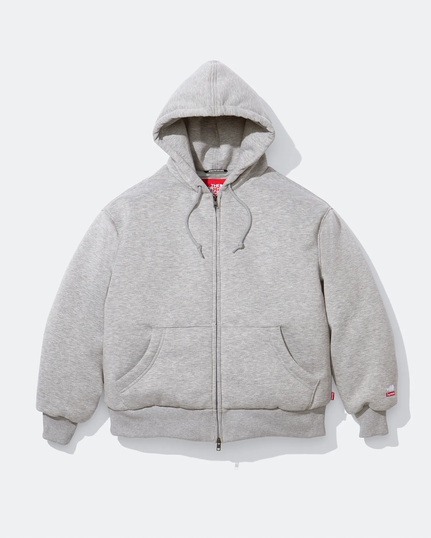 Supreme®/The North Face® Down Zip Up Hooded Sweatshirt