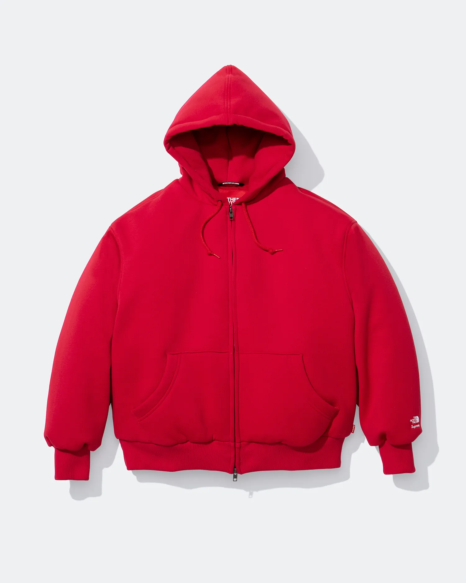 Supreme®/The North Face® Down Zip Up Hooded Sweatshirt