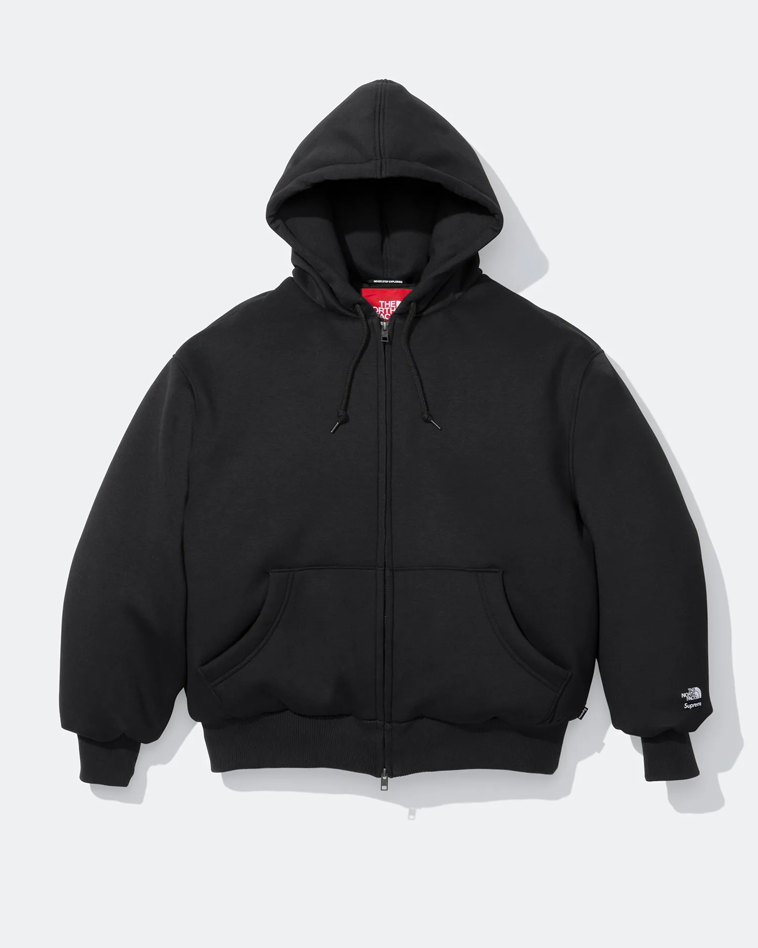 Supreme®/The North Face® Down Zip Up Hooded Sweatshirt