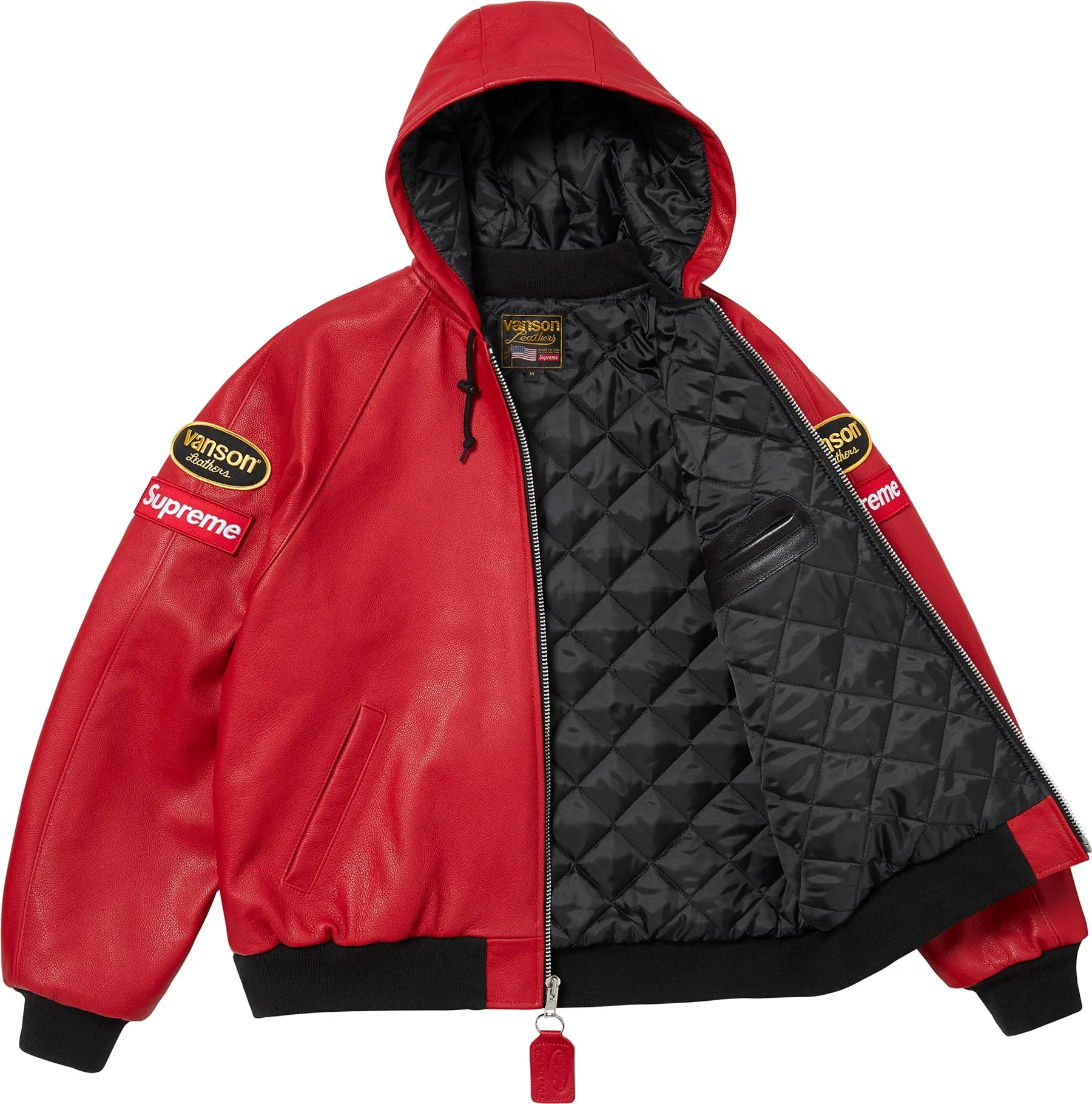 Supreme®/Vanson Leathers® Hooded Work Jacket