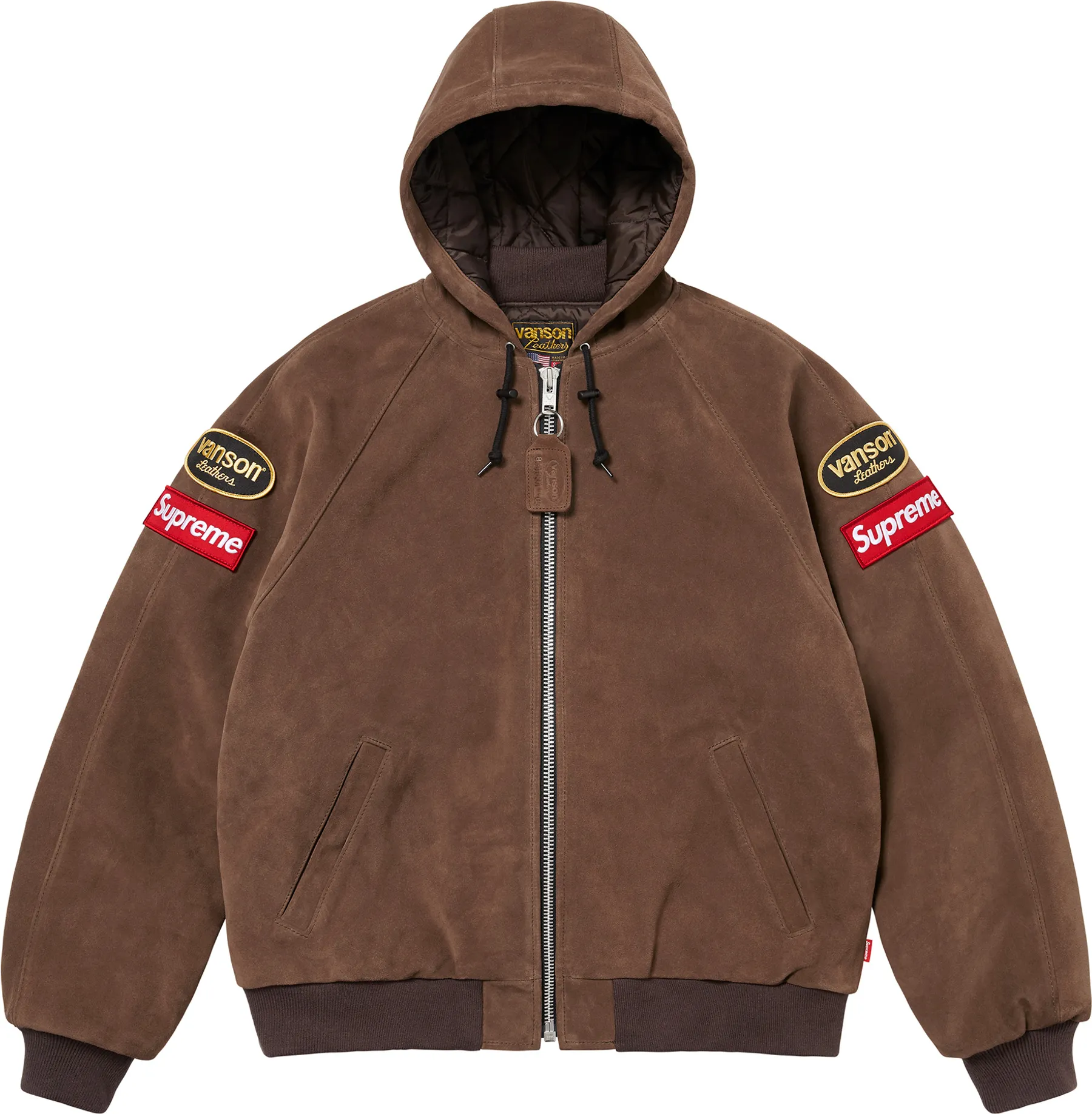 Supreme®/Vanson Leathers® Hooded Work Jacket