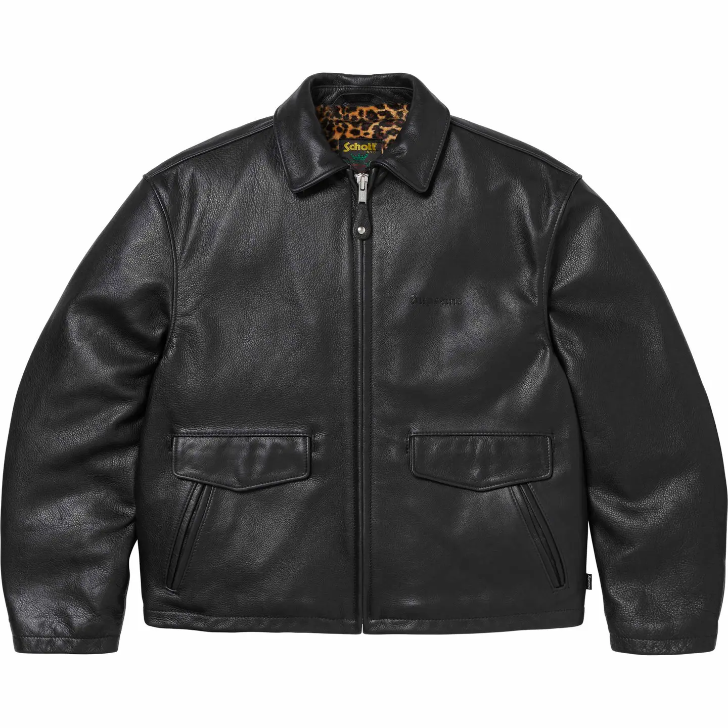 Supreme®/Schott® Leather Racer Jacket