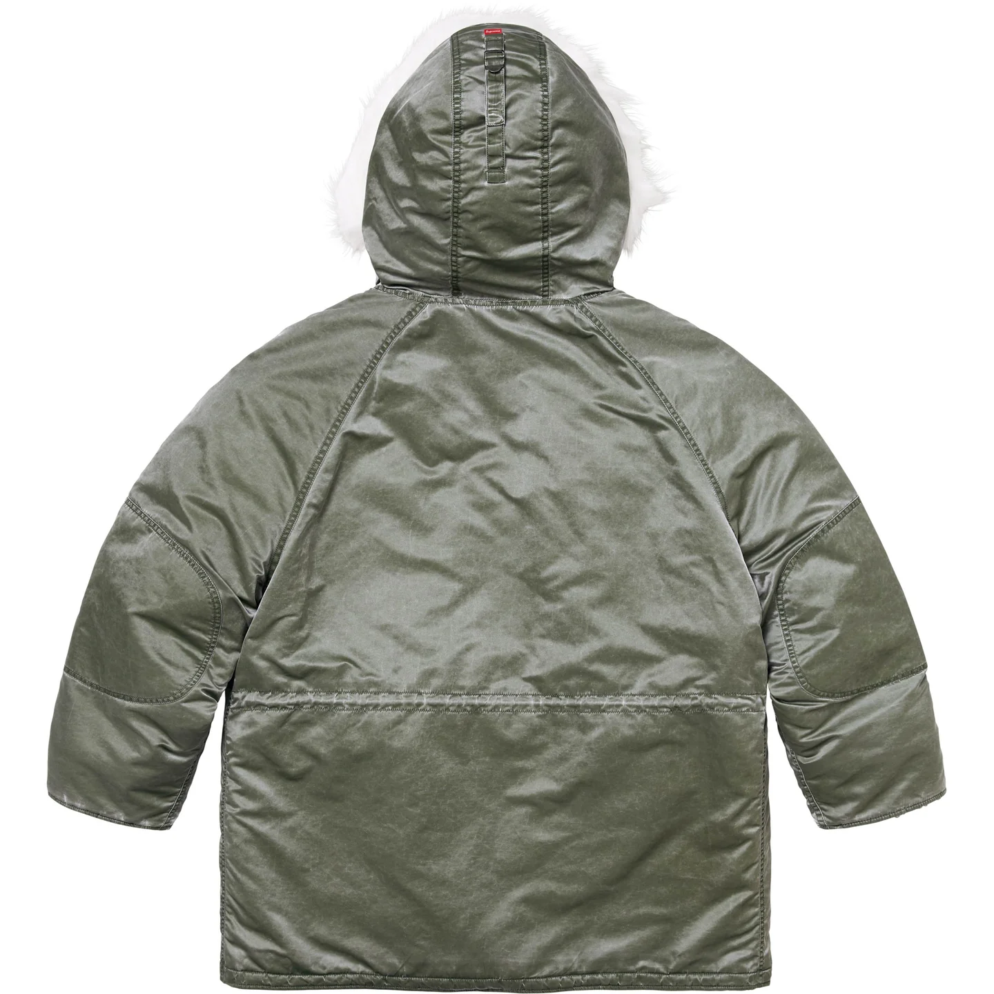 Supreme Washed Flight Satin N-3B Parka