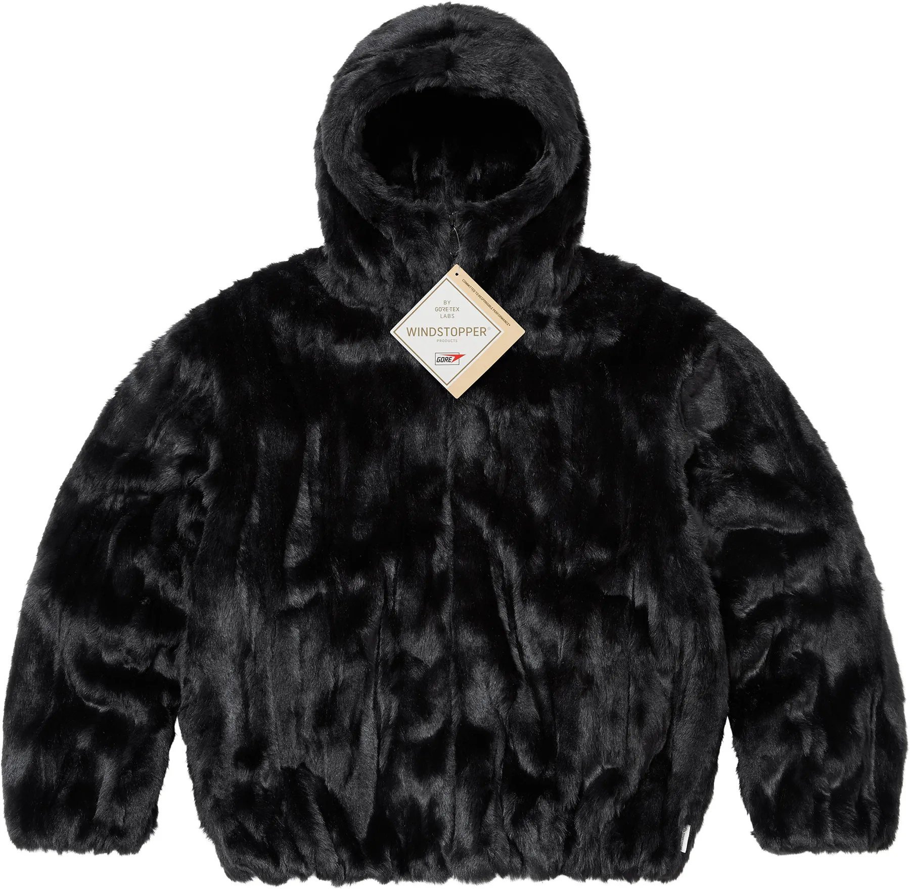 Supreme Faux Fur Hooded Jacket