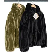 Supreme Faux Fur Hooded Jacket