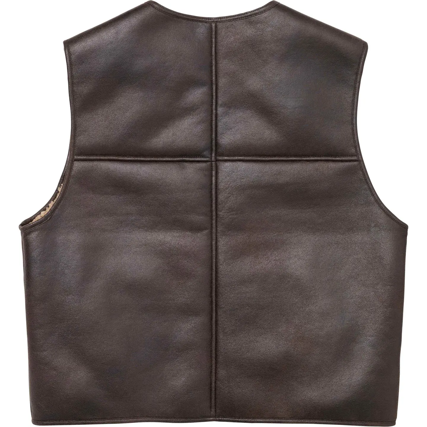 Supreme Reversible Faux Shearling Vest