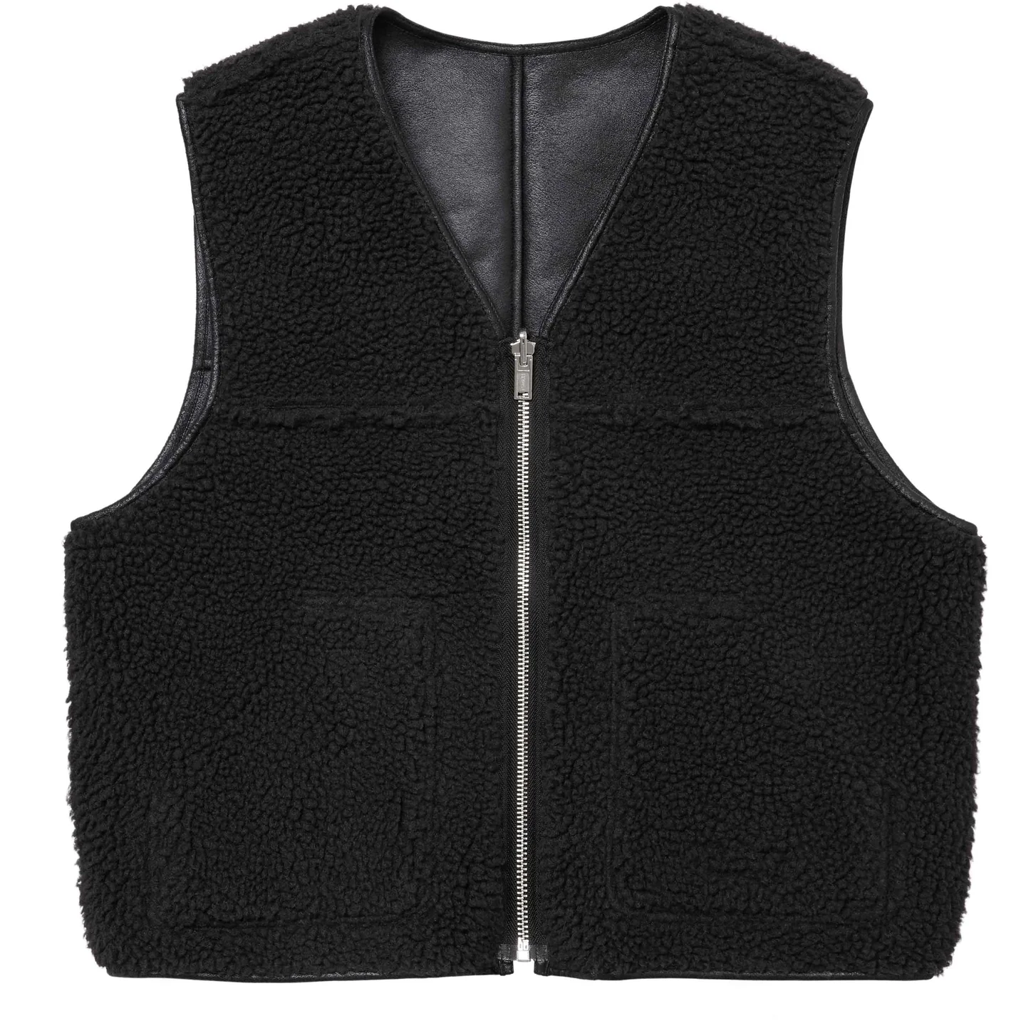 Supreme Reversible Faux Shearling Vest