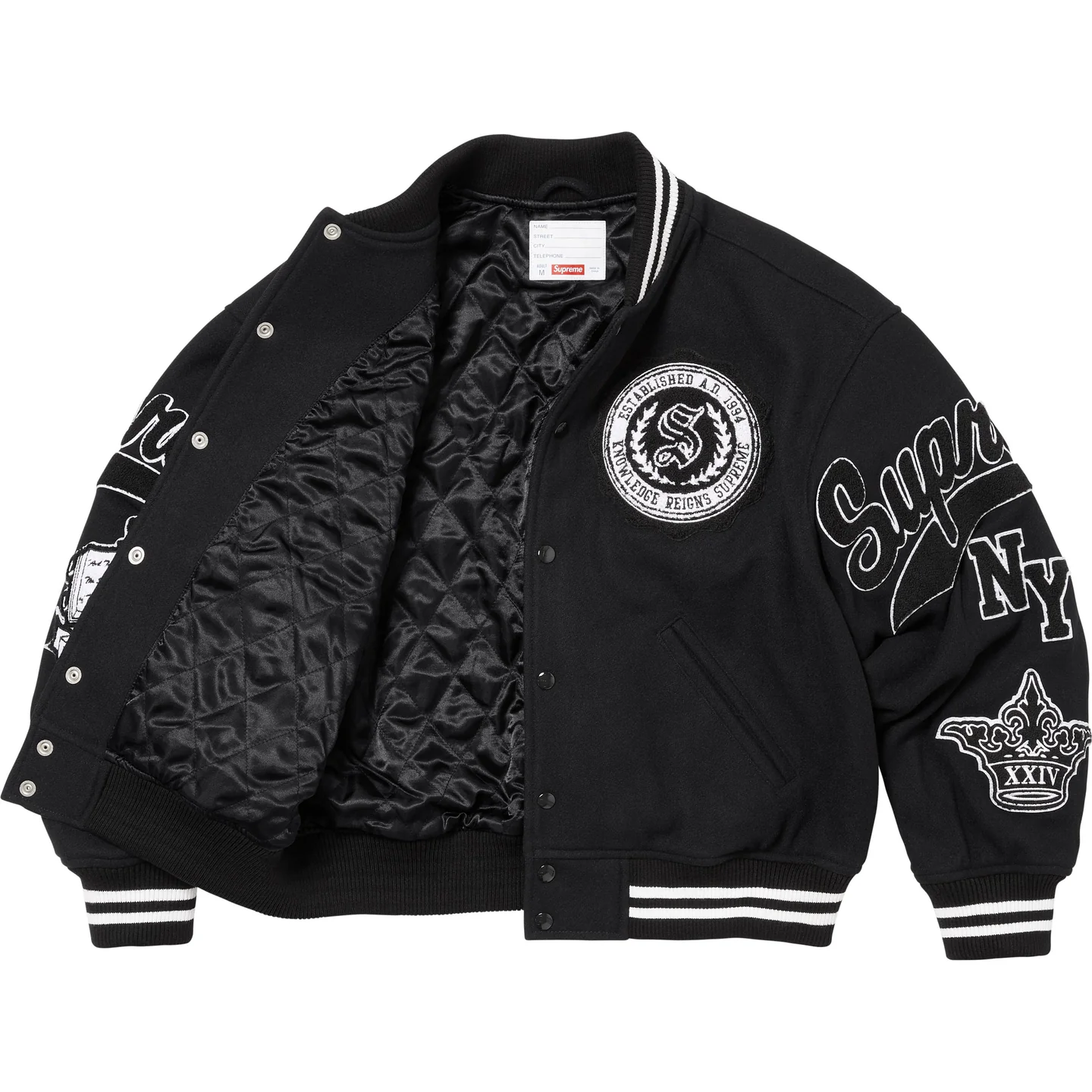 Supreme Veritas Varsity Jacket