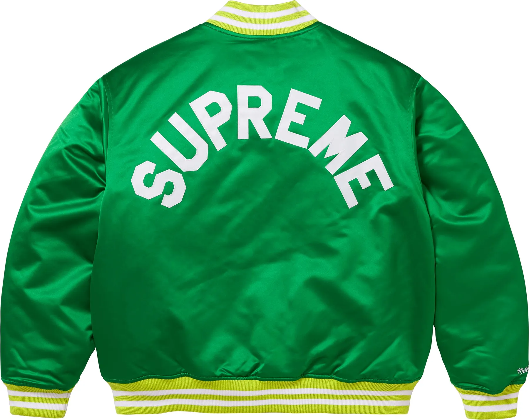 Supreme®/Mitchell & Ness® Satin Varsity Jacket