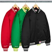 Supreme®/Mitchell & Ness® Satin Varsity Jacket